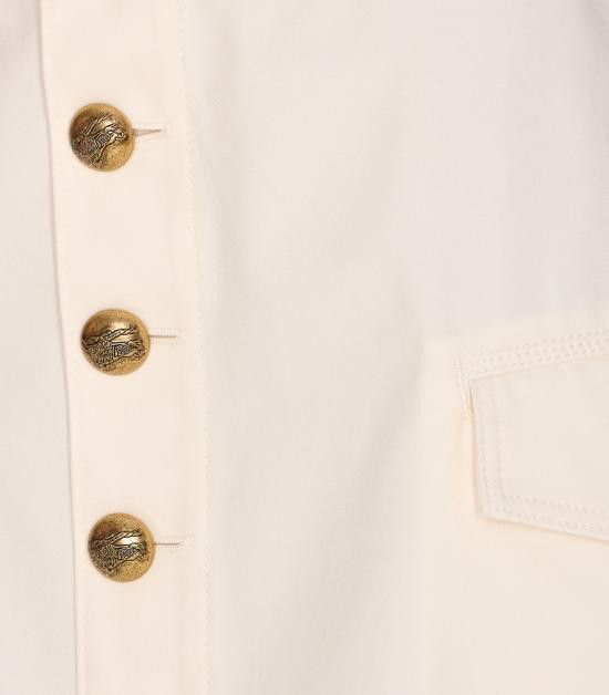 Burberry BURBERRY Women Mid Skirts 8106353 B9352 White Size 28" / US 6 / IT 42 - 3 Thumbnail