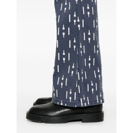 Honor the Gift HONOR THE GIFT Men Straight Pants HTG250119 NAVY BLUE Size US 28 / EU 44 - 5 Thumbnail