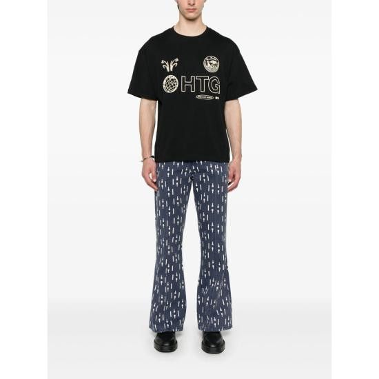 Honor the Gift HONOR THE GIFT Men Straight Pants HTG250119 NAVY BLUE Size US 36 / EU 52 - 2 Thumbnail