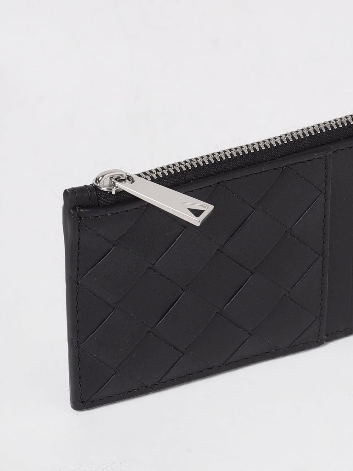 Bottega Veneta Bottega Veneta Wallet Men Silver Size ONE SIZE - 3 Thumbnail