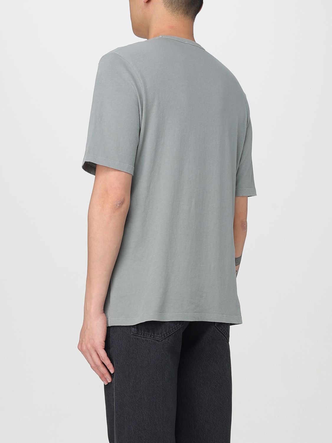 Saint Laurent Paris Saint Laurent T-Shirt Men Grey Size US L / EU 52-54 / 3 - 3 Thumbnail