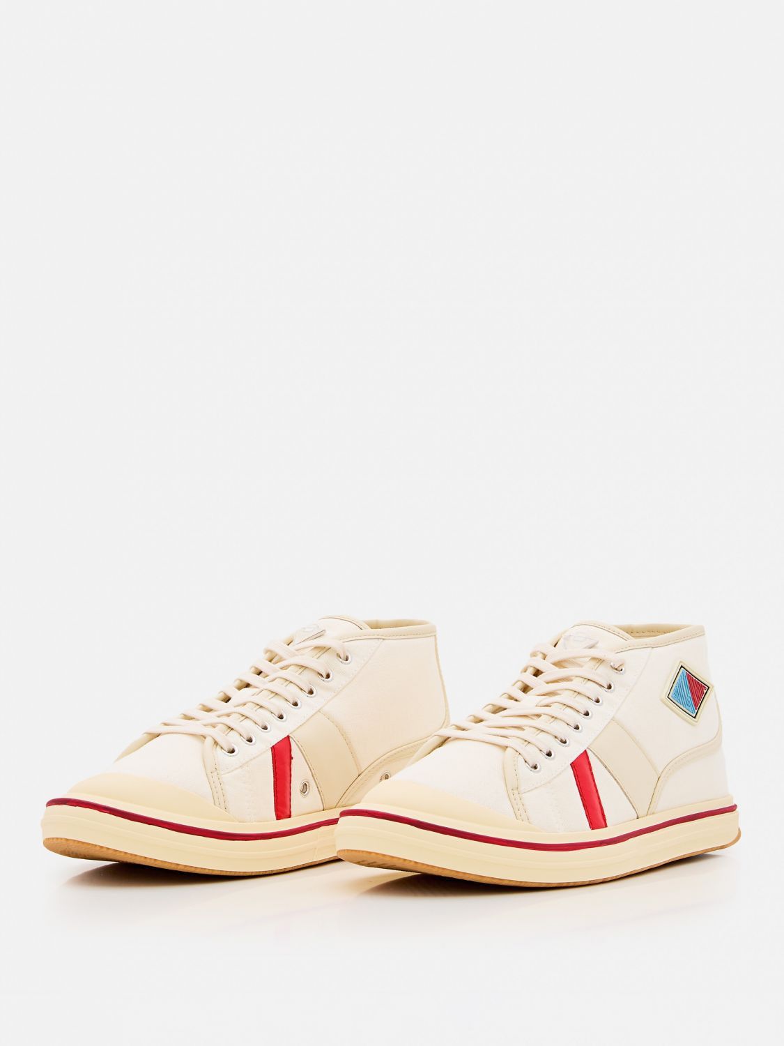 Bottega Veneta Bottega Veneta Sneakers Men White 1 Size US 7 / EU 40 - 2 Thumbnail