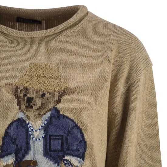 Polo Ralph Lauren POLO RALPH LAUREN Women Sweater 211959272 BEIGE Size M / US 6-8 / IT 42-44 - 4 Thumbnail