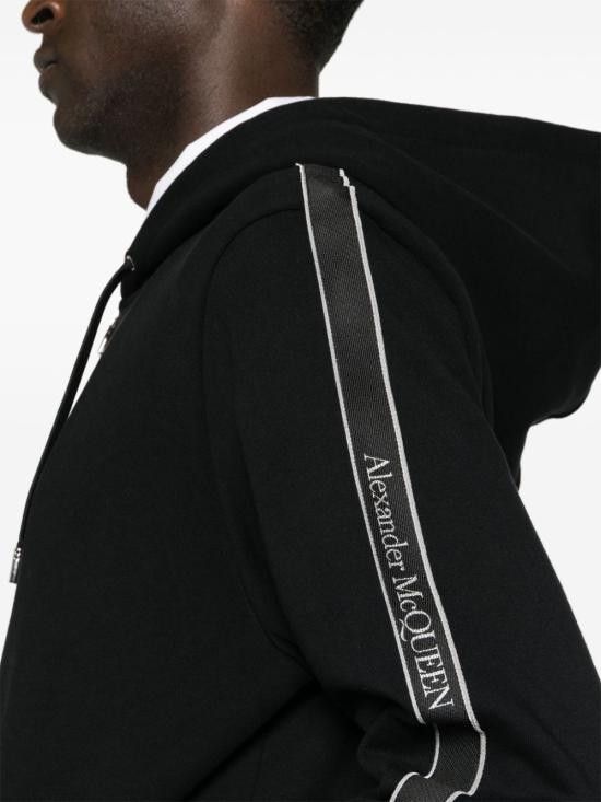 Alexander McQueen ALEXANDER MCQUEEN Men Hoodies 654794 QXAAP0548 Black Size US L / EU 52-54 / 3 - 3 Thumbnail