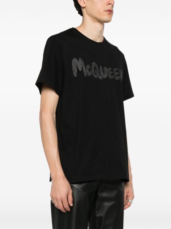 Alexander McQueen ALEXANDER MCQUEEN Men T-Shirts 794673 QTABT0570 Black Size US L / EU 52-54 / 3 - 5 Thumbnail