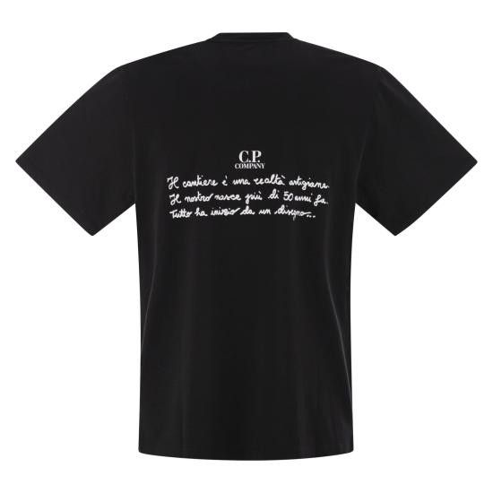 C.P. Company C.P. COMPANY Men Polo Shirts 18CMTS319A BLACK Size US XL / EU 56 / 4 - 2 Thumbnail