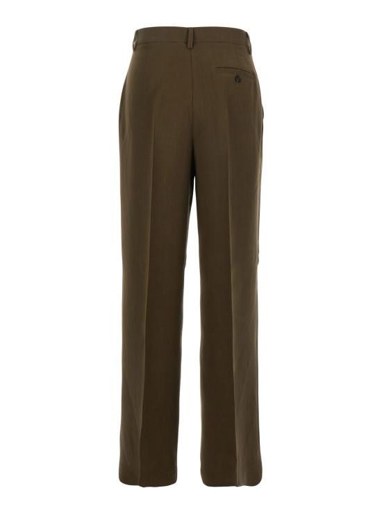Pinko PINKO Women Straight Pants 104869A2HAS1C Green Size 30" / US 8 / IT 44 - 2 Thumbnail