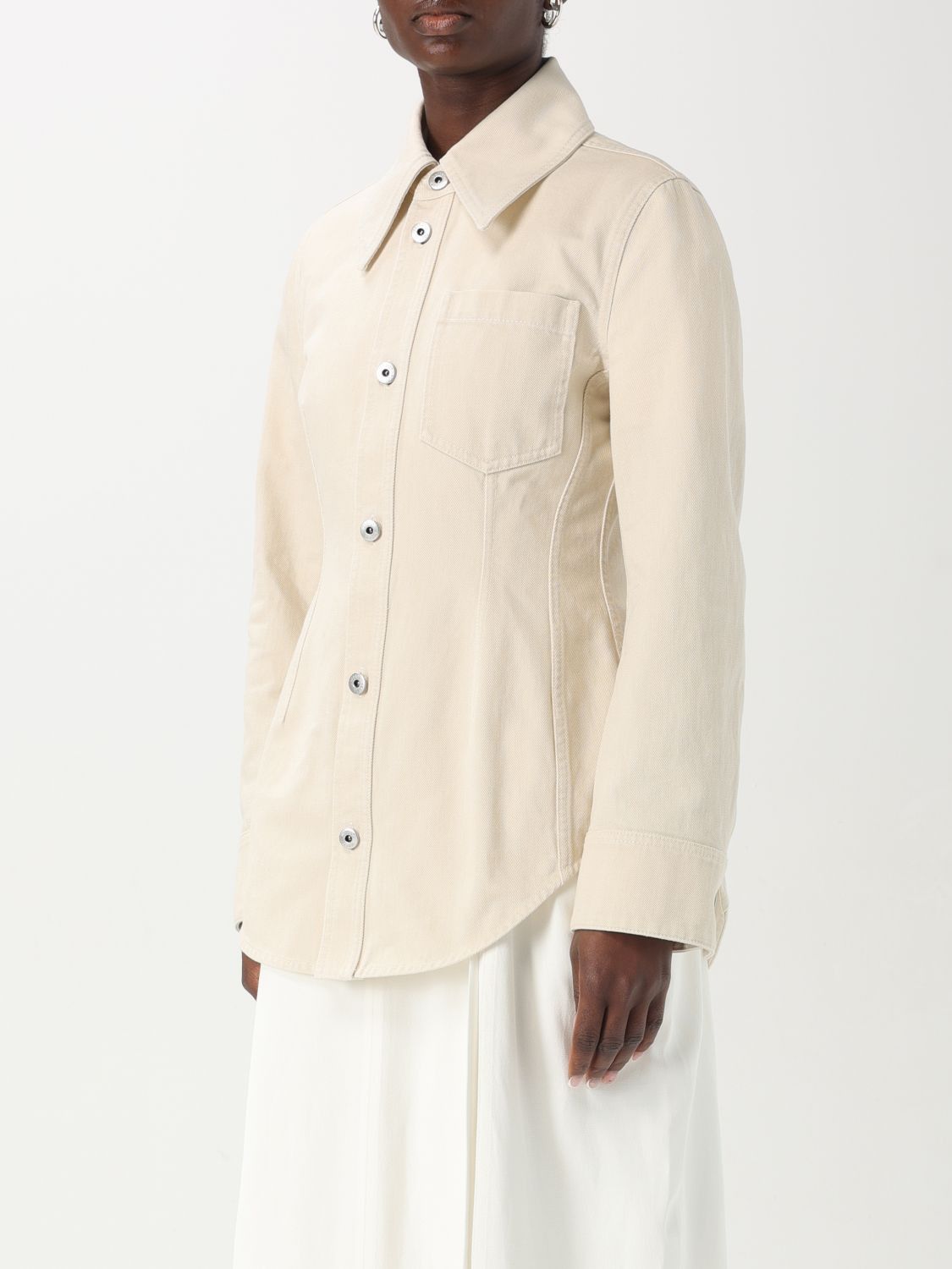 Bottega Veneta Bottega Veneta Jacket Woman Denim Size M / US 6-8 / IT 42-44 - 4 Thumbnail