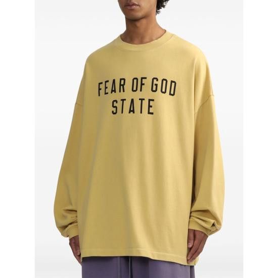 Fear of God FEAR OF GOD Men T-Shirts 125BT242013F AMBER YELLOW Size US L / EU 52-54 / 3 - 5 Thumbnail