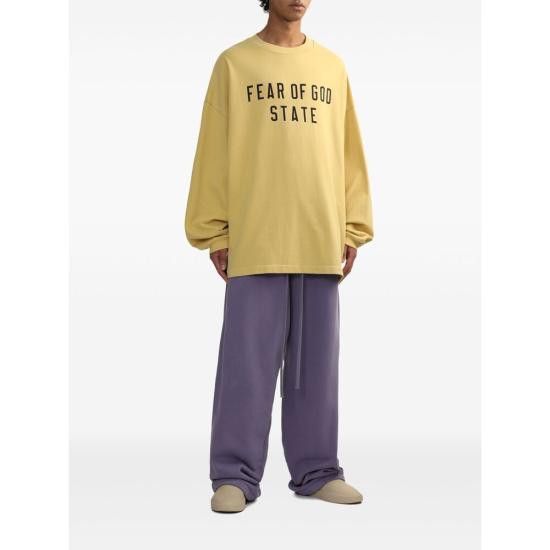 Fear of God FEAR OF GOD Men T-Shirts 125BT242013F AMBER YELLOW Size US L / EU 52-54 / 3 - 6 Thumbnail