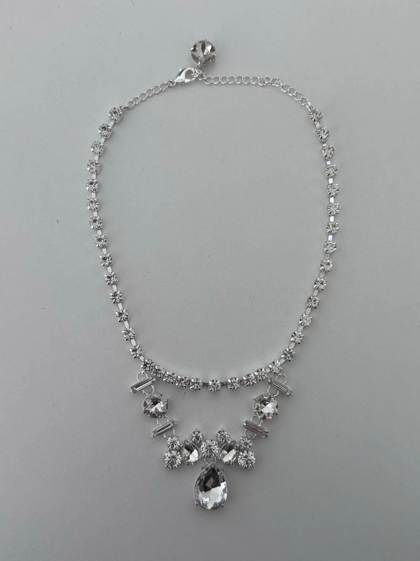 & Other Stories & Other Stories Delicate Rhinestone Choker Necklace Necklace Size ONE SIZE - 2 Thumbnail