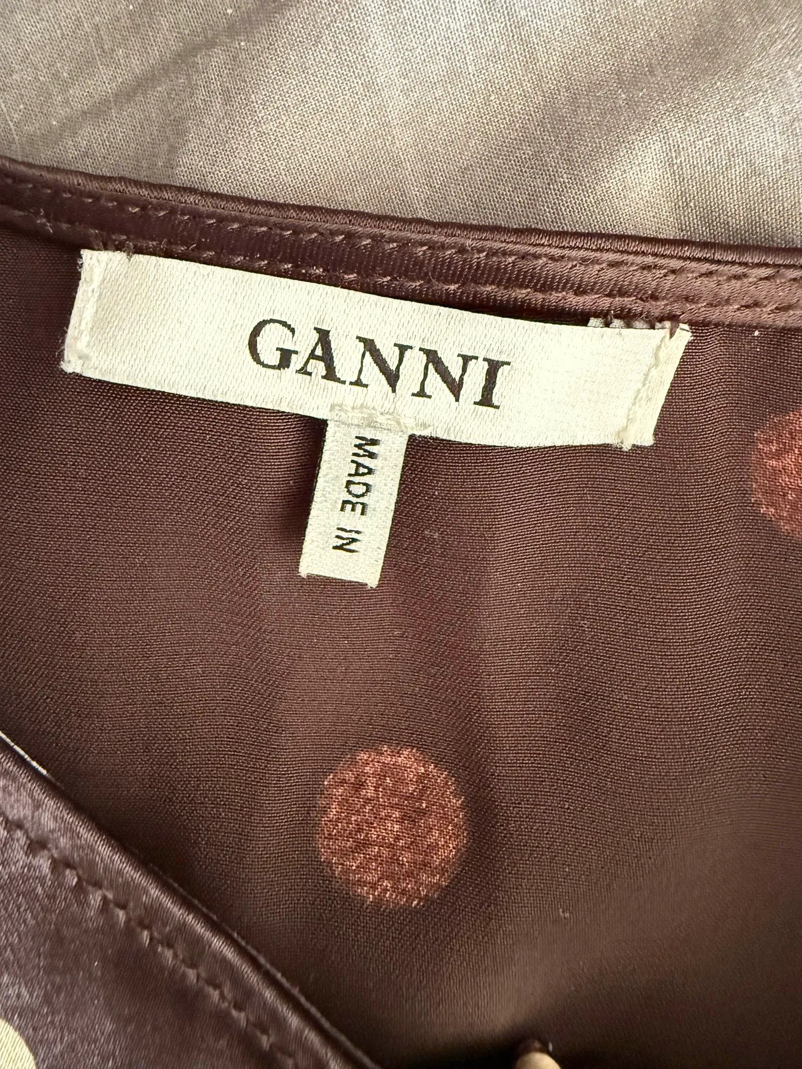 Ganni Ganni Cameron Blouse Size XS / US 0-2 / IT 36-38 - 4 Thumbnail