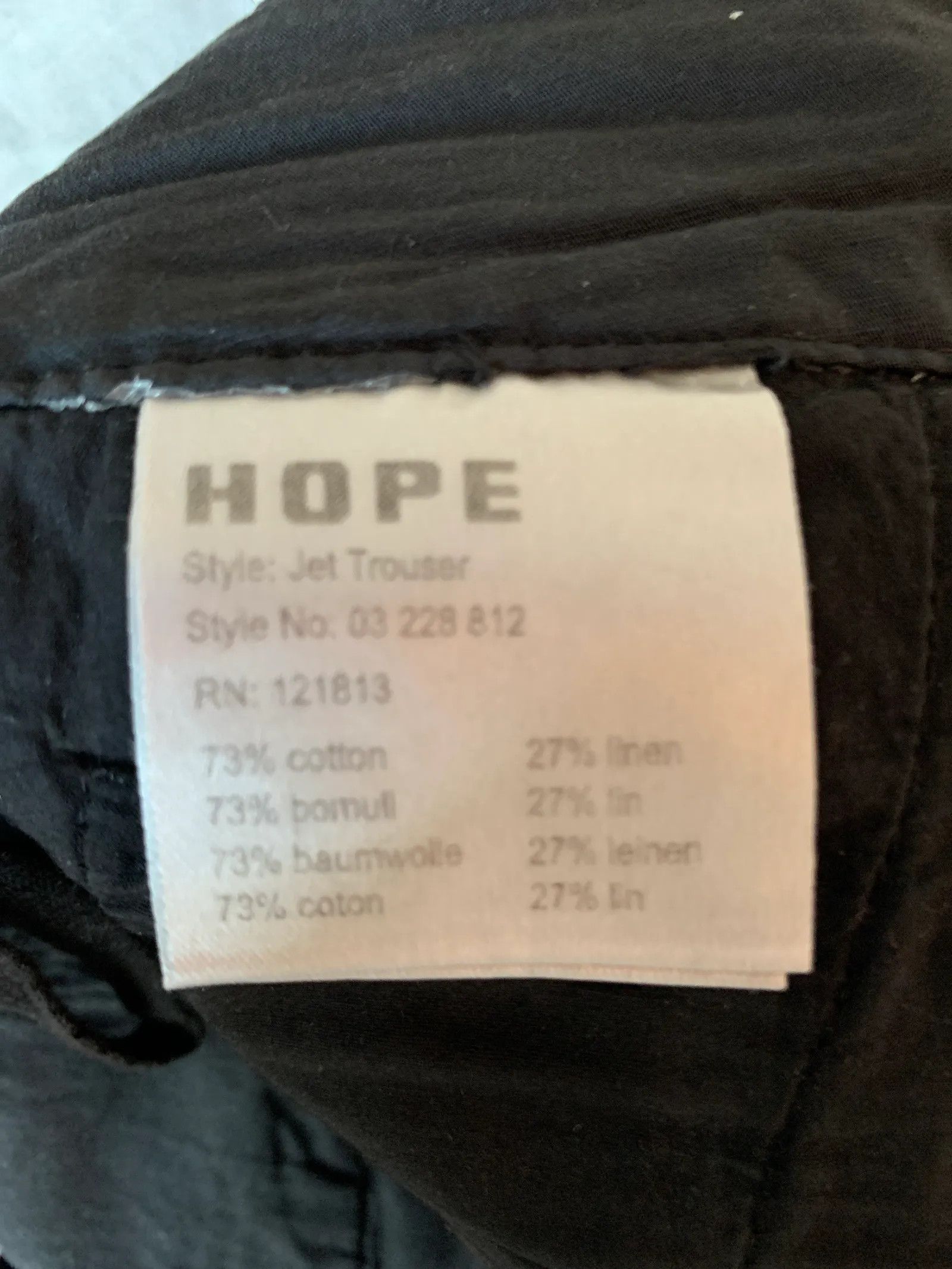 Hope Hope Jet trouser Pants Size 26" / US 2 / IT 38 - 3 Thumbnail