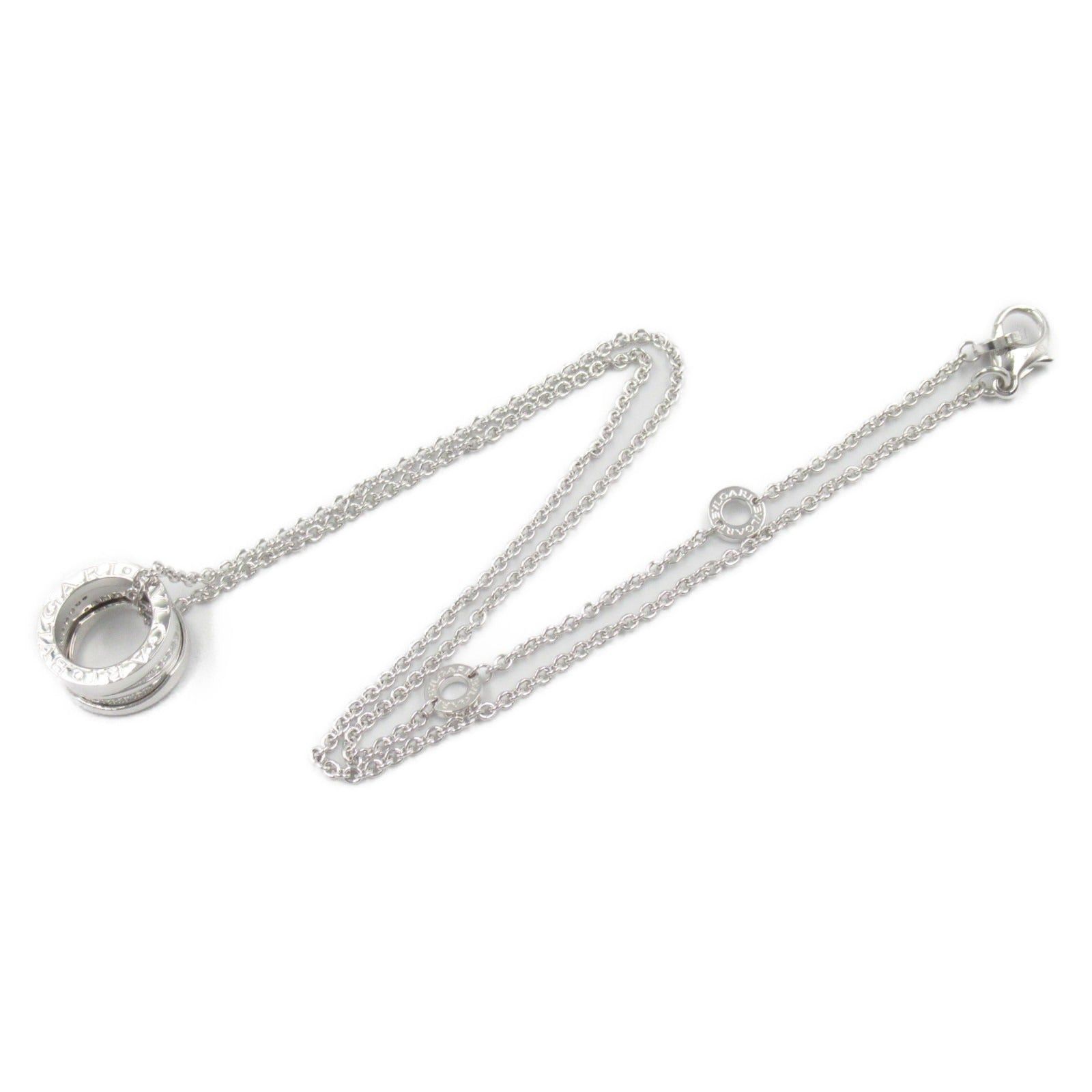Bvlgari Bvlgari B Zero One Legend Diamond Necklace K18Wg (White Gold) Clear Size ONE SIZE - 3 Thumbnail