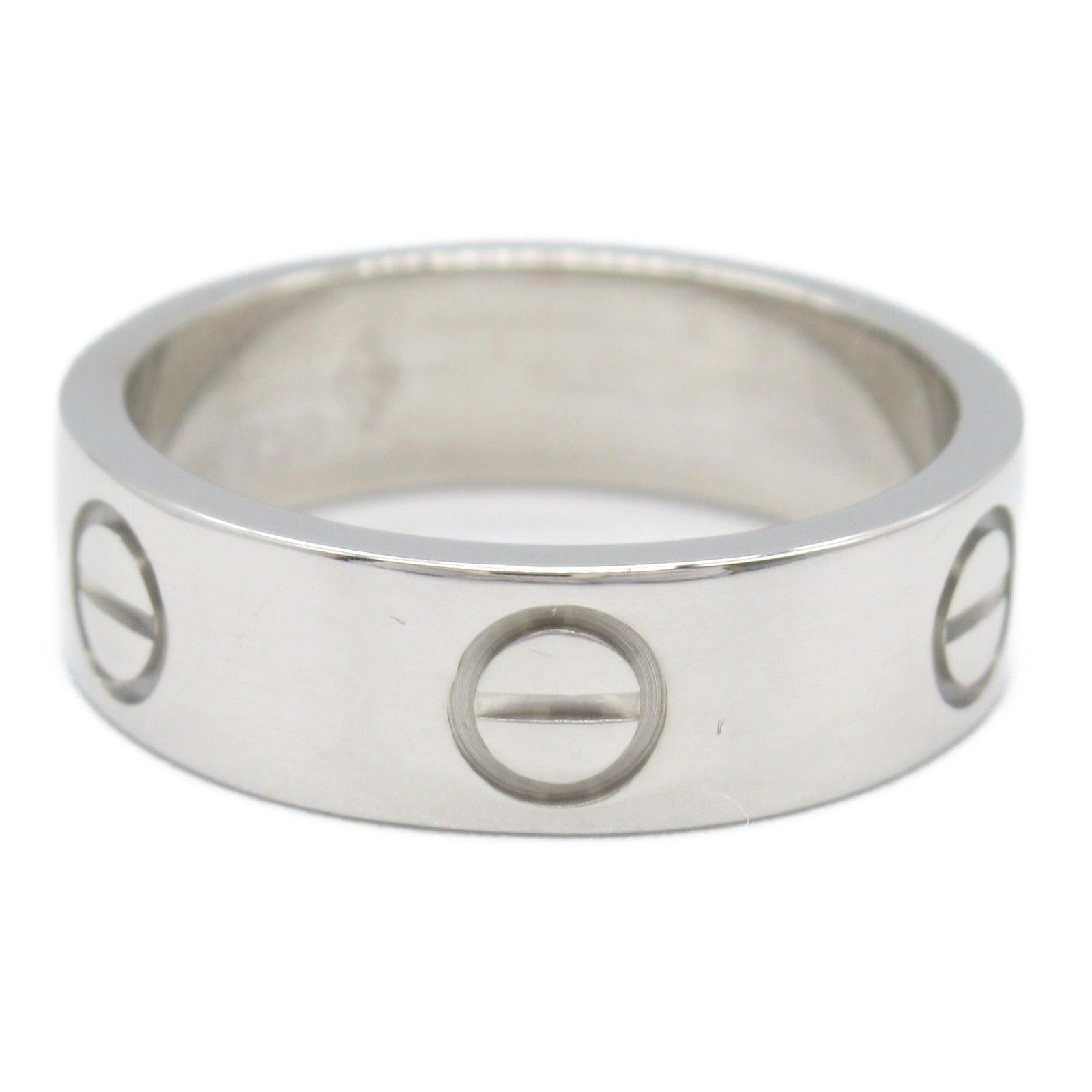 Cartier Cartier Love Ring K18Wg (White Gold) Silver Size ONE SIZE - 2 Thumbnail