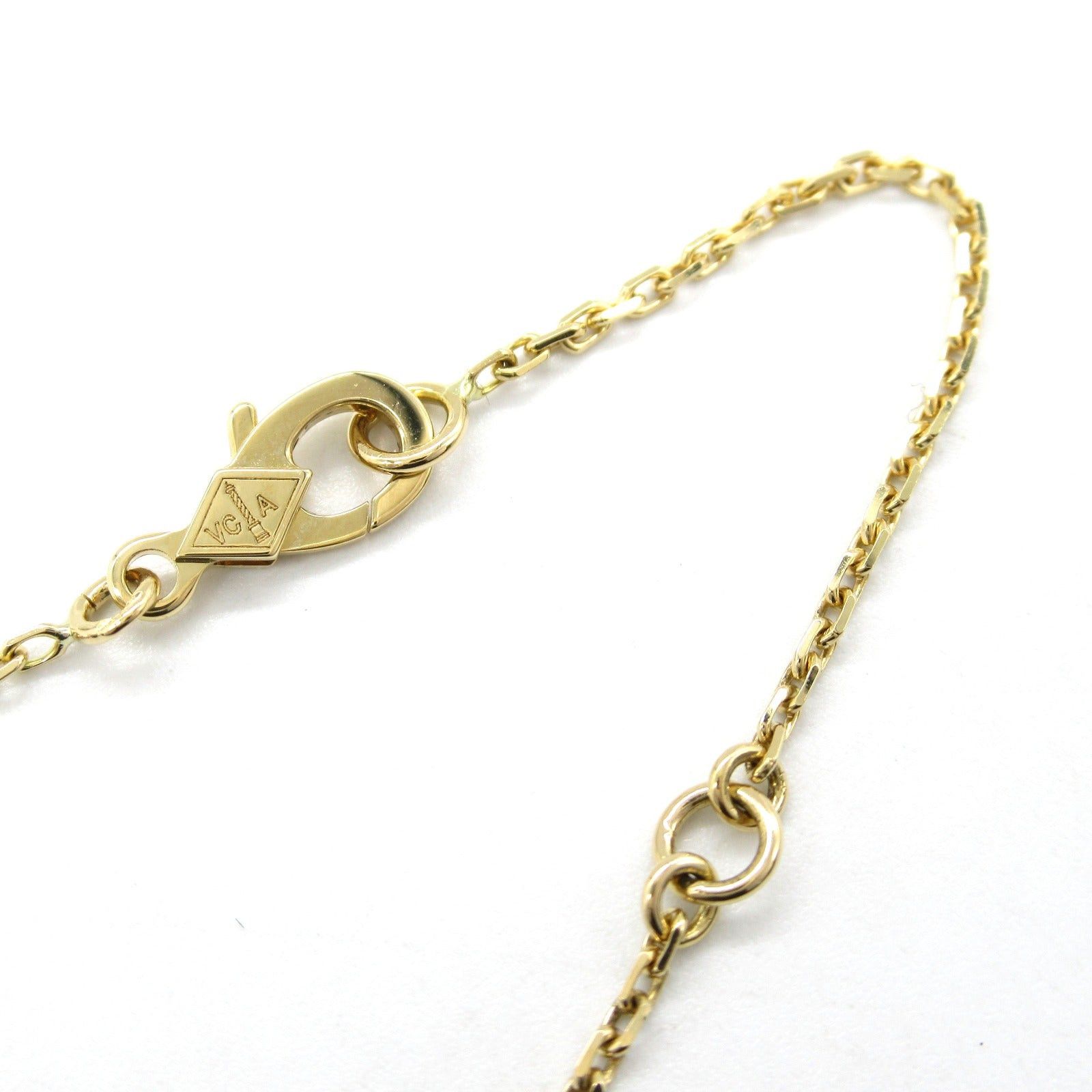 Van Cleef & Arpels Van Cleef Arpels Alhambra Necklace Onyx K18 (Yellow Gold) Black Size ONE SIZE - 5 Thumbnail