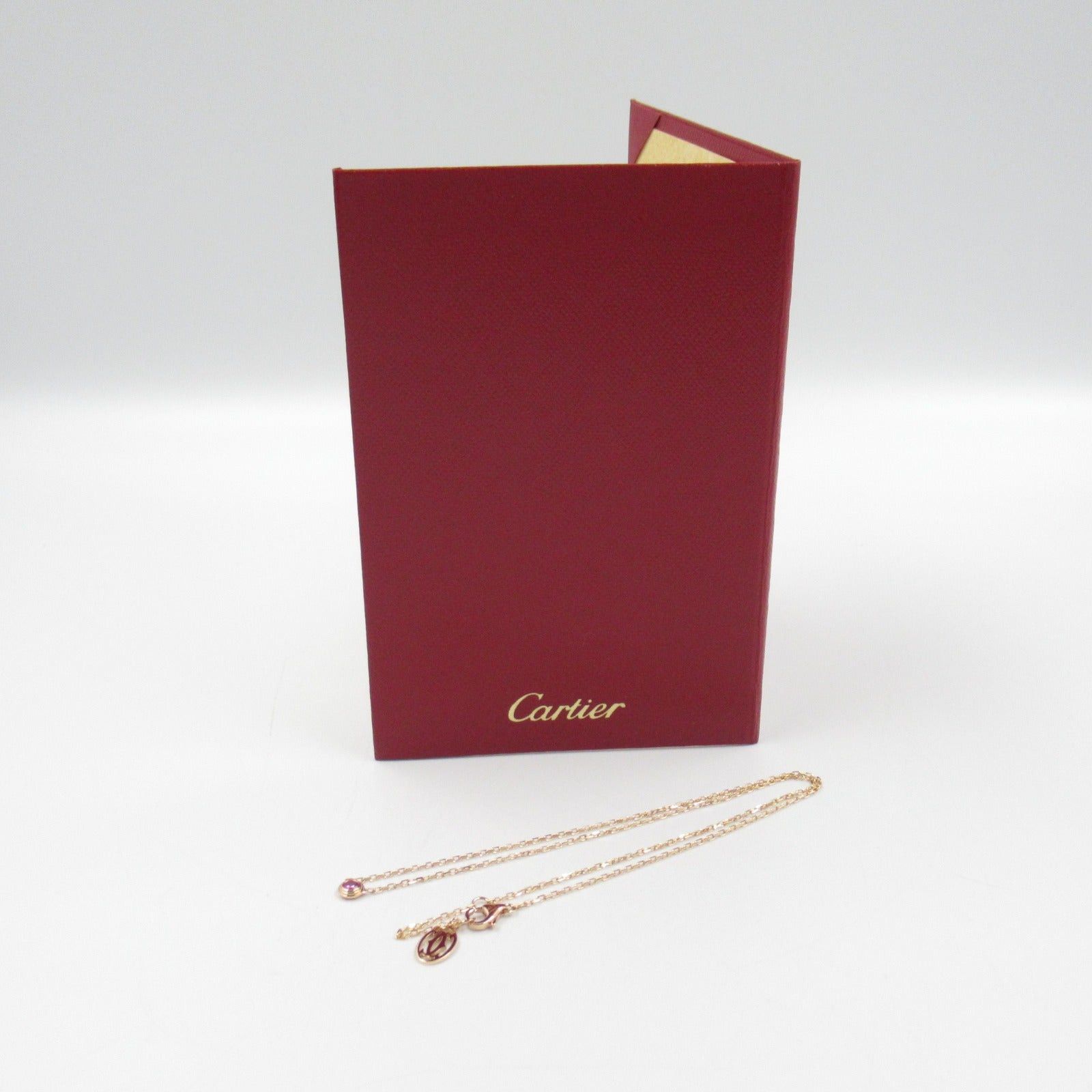 Cartier Cartier Damour Necklace Sapphire K18Pg (Pink Gold) Pink Size ONE SIZE - 6 Thumbnail