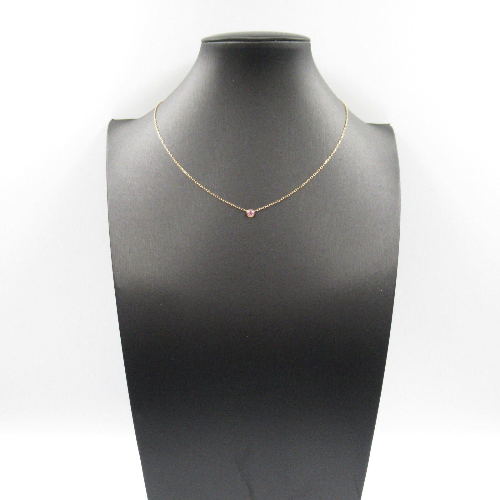 Cartier Cartier Damour Necklace Sapphire K18Pg (Pink Gold) Pink Size ONE SIZE - 7 Thumbnail