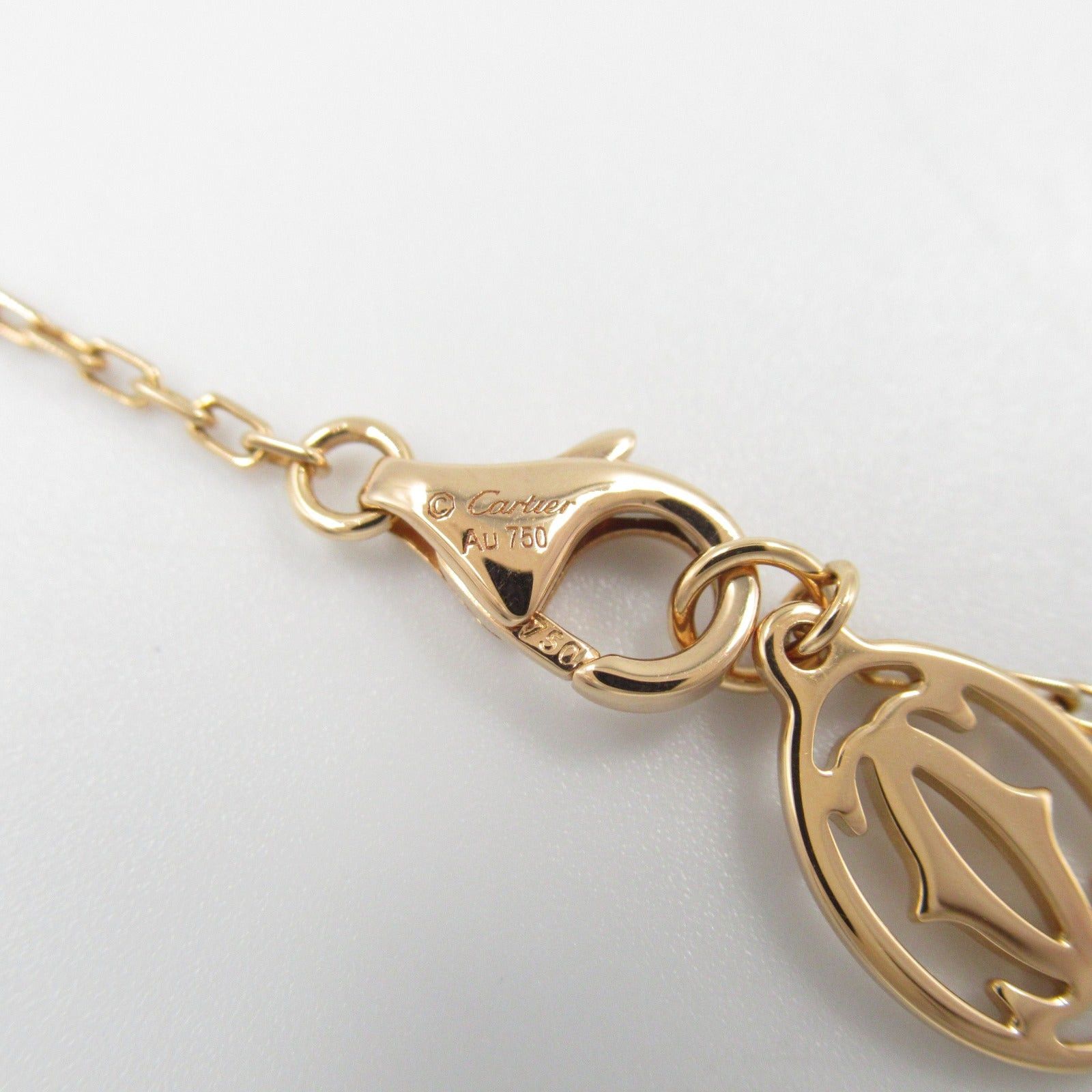 Cartier Cartier Damour Necklace Sapphire K18Pg (Pink Gold) Pink Size ONE SIZE - 4 Thumbnail