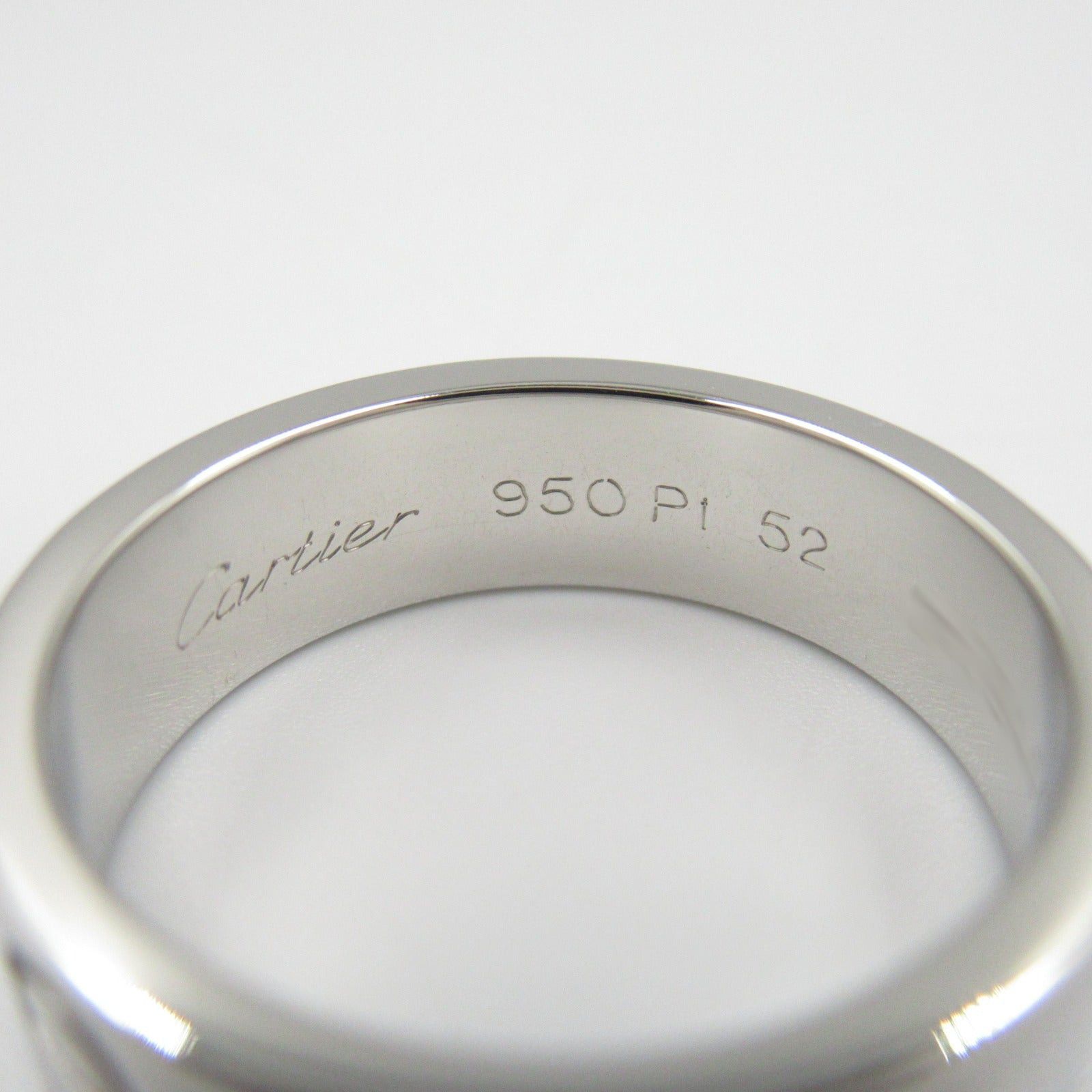 Cartier Cartier Love Ring Pt950 Platinum Silver Size ONE SIZE - 4 Thumbnail