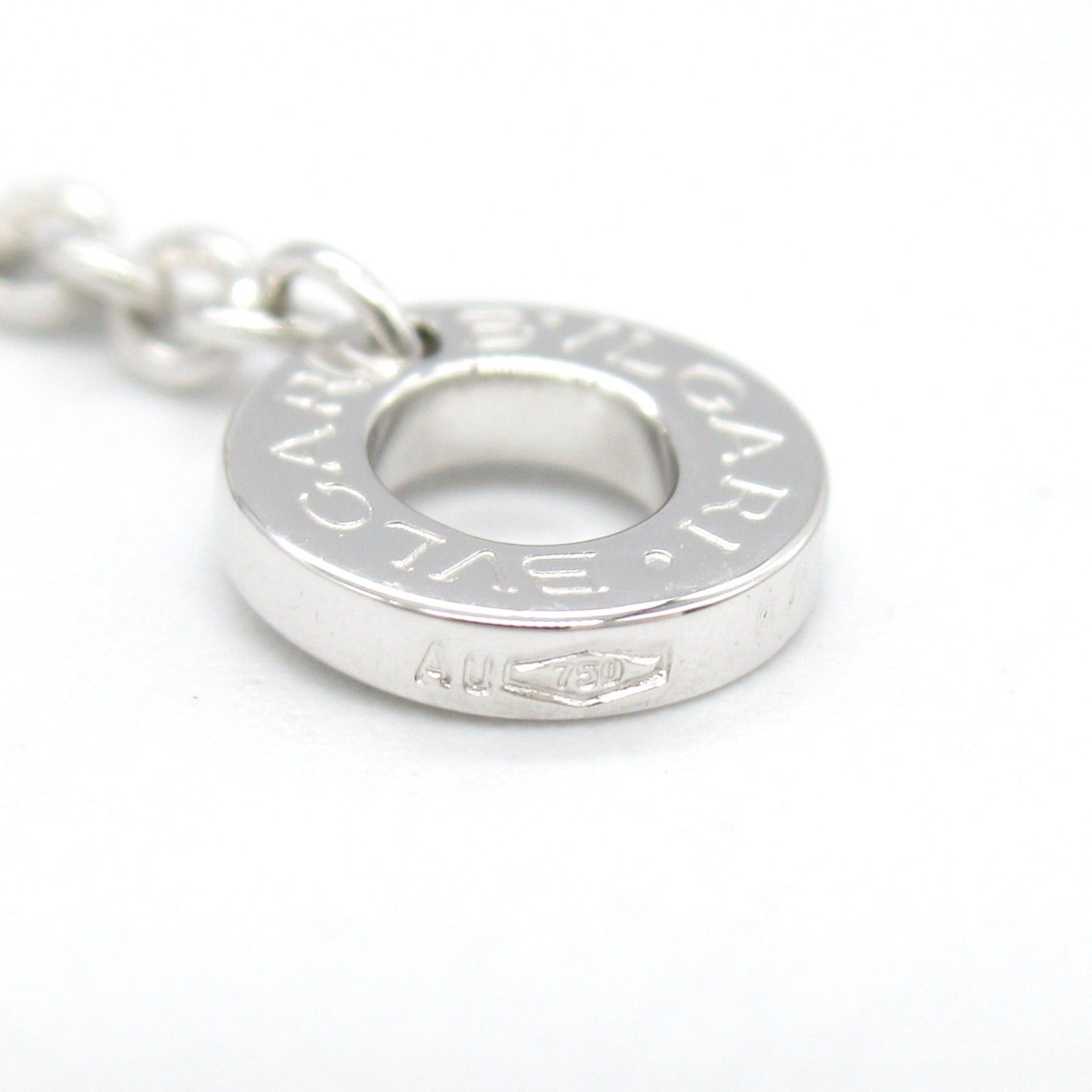 Bvlgari Bvlgari Bulgari Circle Diamond Necklace K18Wg (White Gold) Clear Size ONE SIZE - 5 Thumbnail