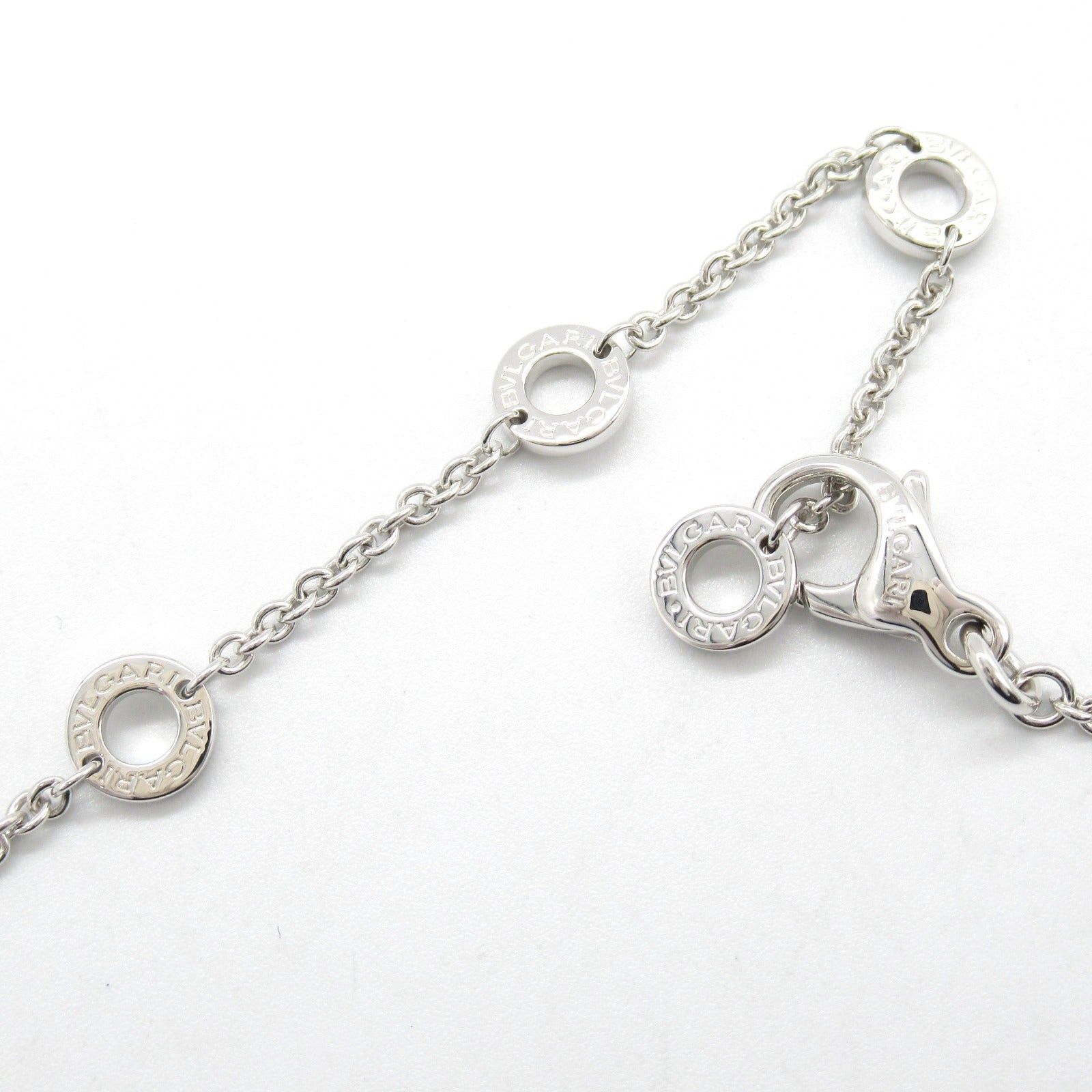 Bvlgari Bvlgari Bulgari Circle Diamond Necklace K18Wg (White Gold) Clear Size ONE SIZE - 4 Thumbnail