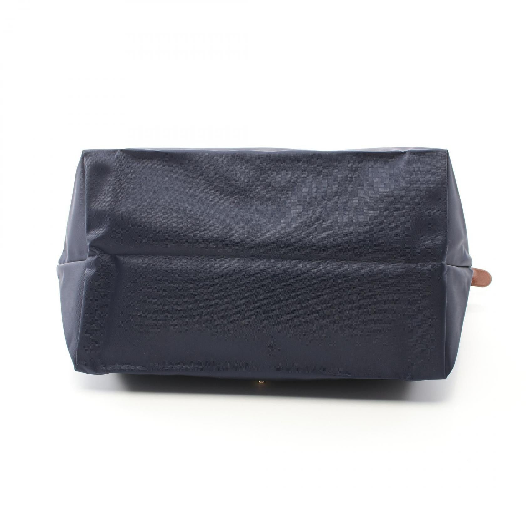 Longchamp Longchamp Le Preage Original L Handbag Tote Bag Canvas Leather Navy Brown Size ONE SIZE - 10 Thumbnail