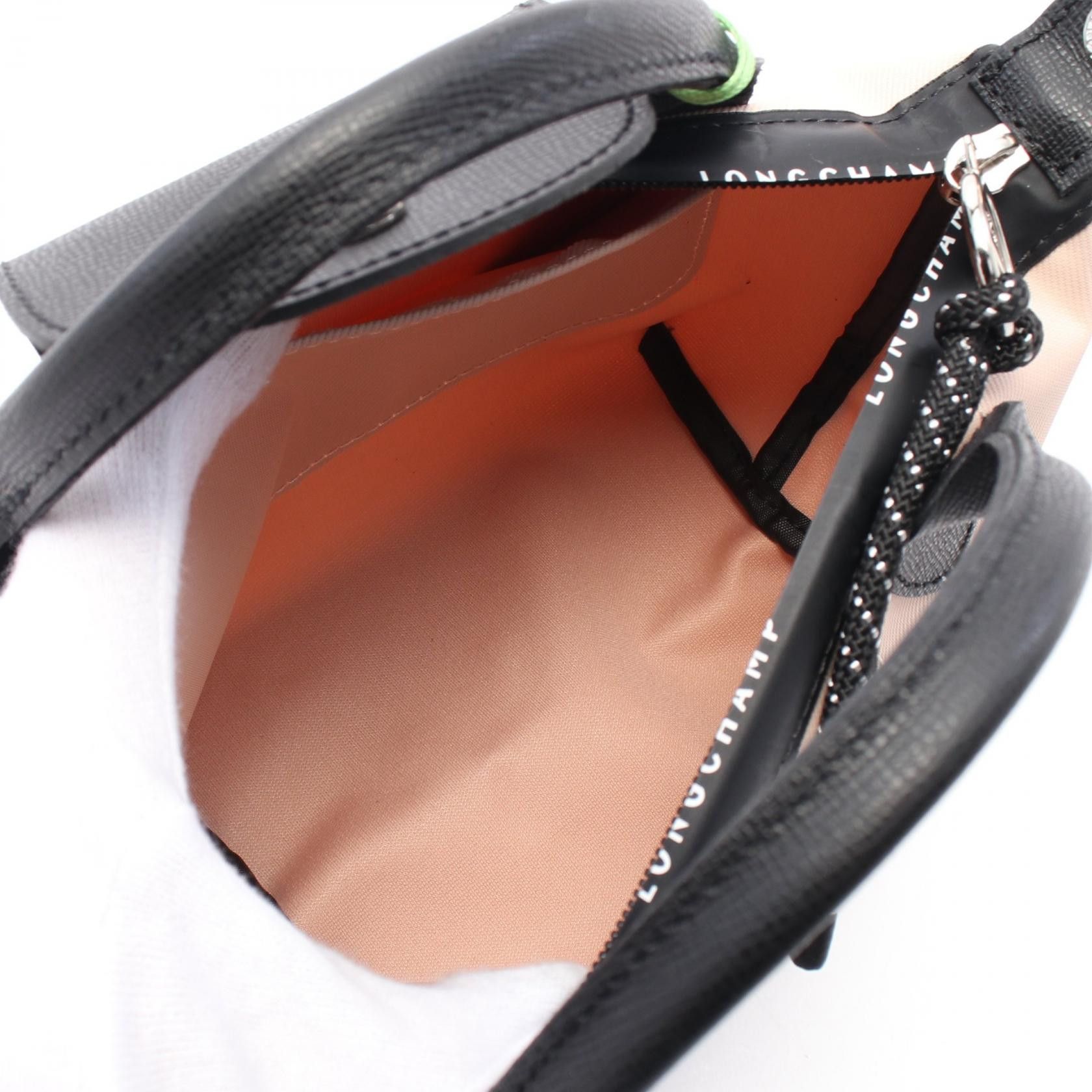 Longchamp Longchamp Le Preage Energy Xs Handbag Canvas Leather Pink Black Size ONE SIZE - 3 Thumbnail