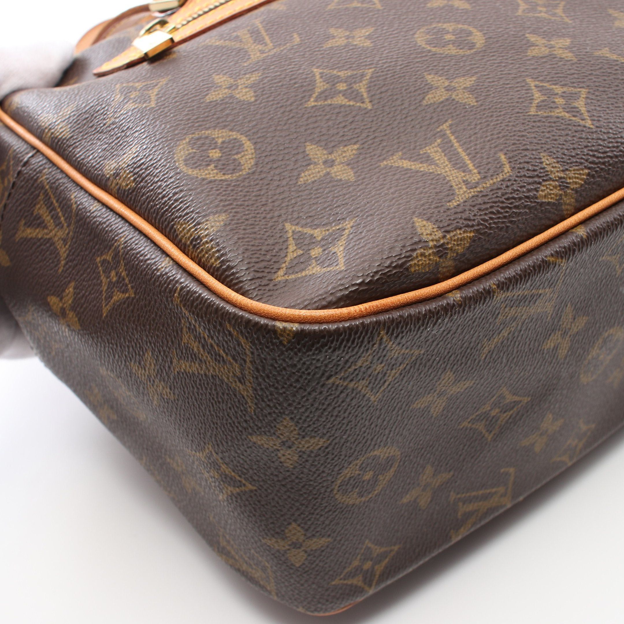 Louis Vuitton Louis Vuitton Cite Gm Monogram Shoulder Bag Leather Brown Size ONE SIZE - 7 Thumbnail