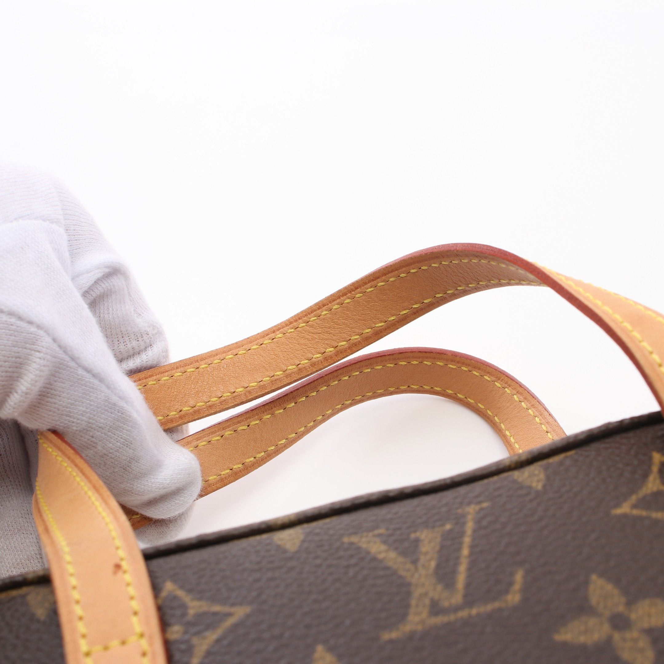 Louis Vuitton Louis Vuitton Spontini Monogram Handbag Leather Brown Size ONE SIZE - 6 Thumbnail