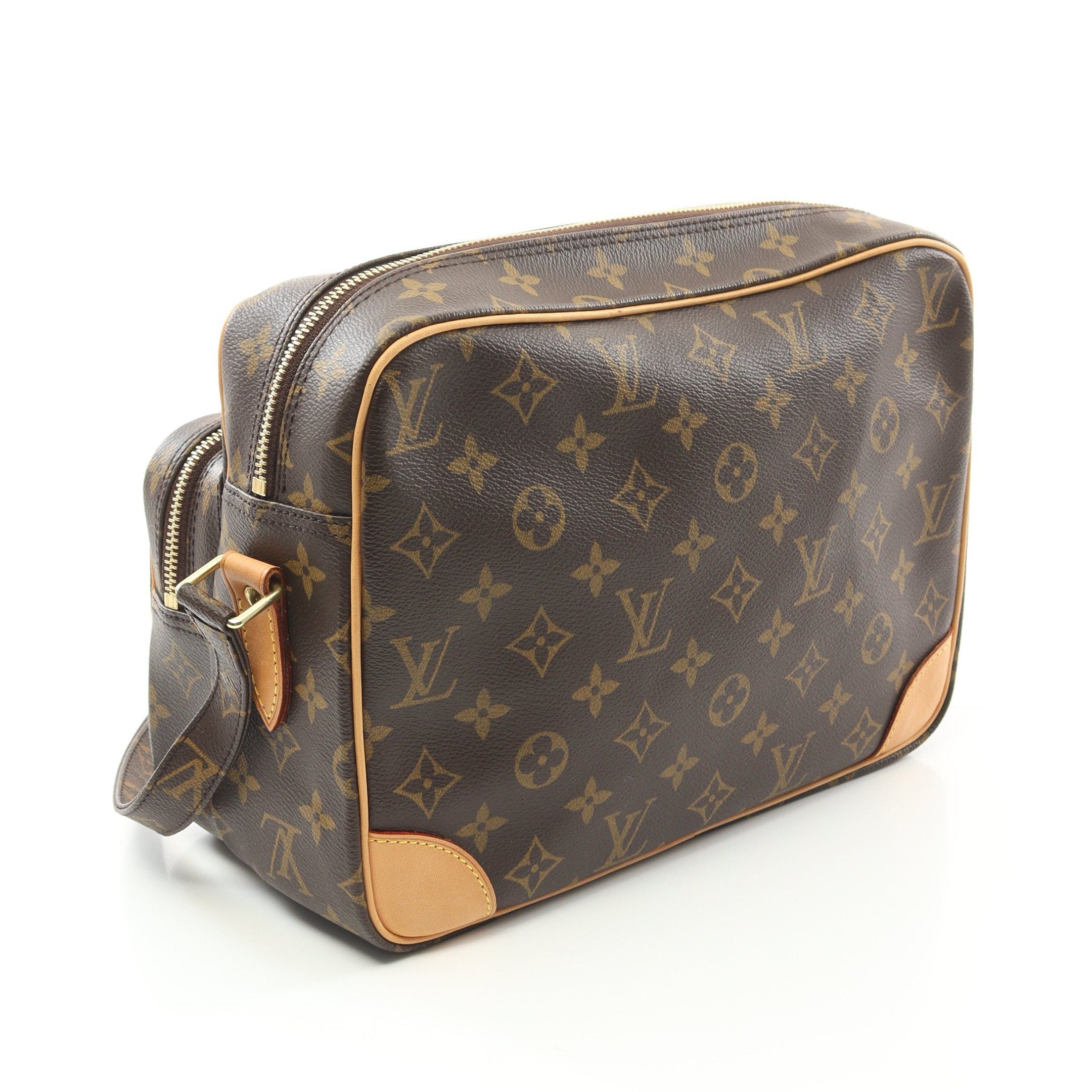 Louis Vuitton Louis Vuitton Nil Monogram Shoulder Bag Leather Brown Size ONE SIZE - 2 Thumbnail