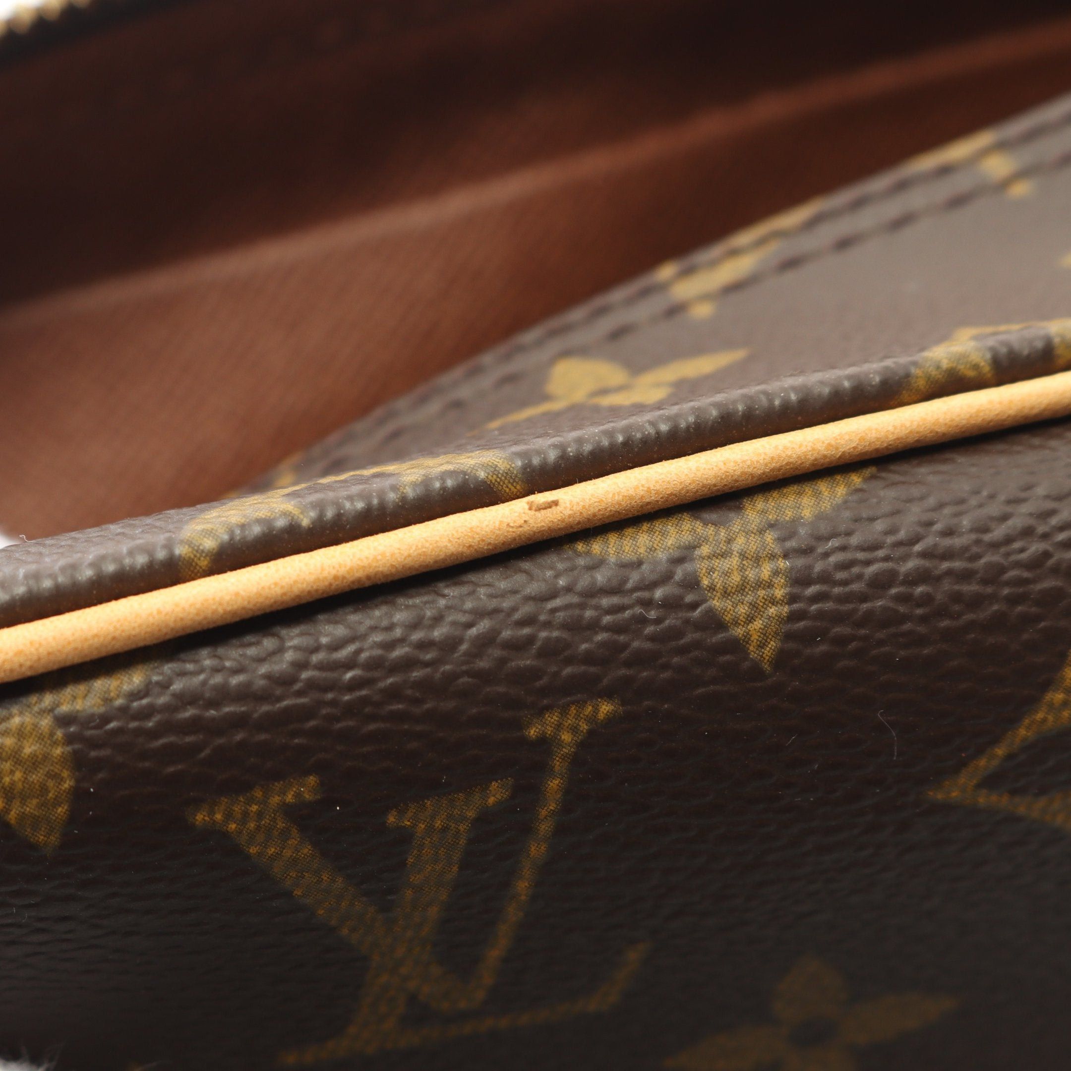Louis Vuitton Louis Vuitton Nil Monogram Shoulder Bag Leather Brown Size ONE SIZE - 7 Thumbnail