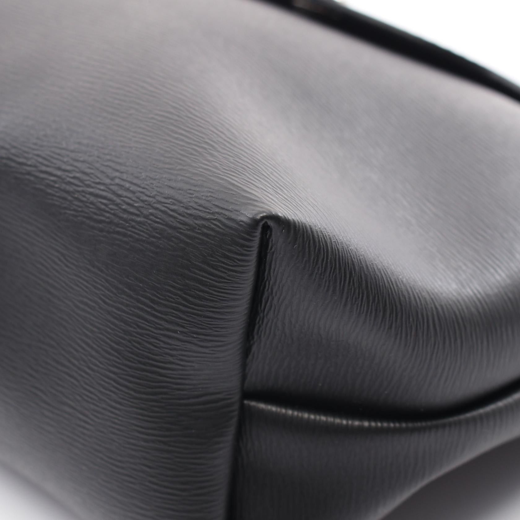 Longchamp Longchamp Le Preage City S Shoulder Bag Coated Canvas Leather Black Size ONE SIZE - 5 Thumbnail
