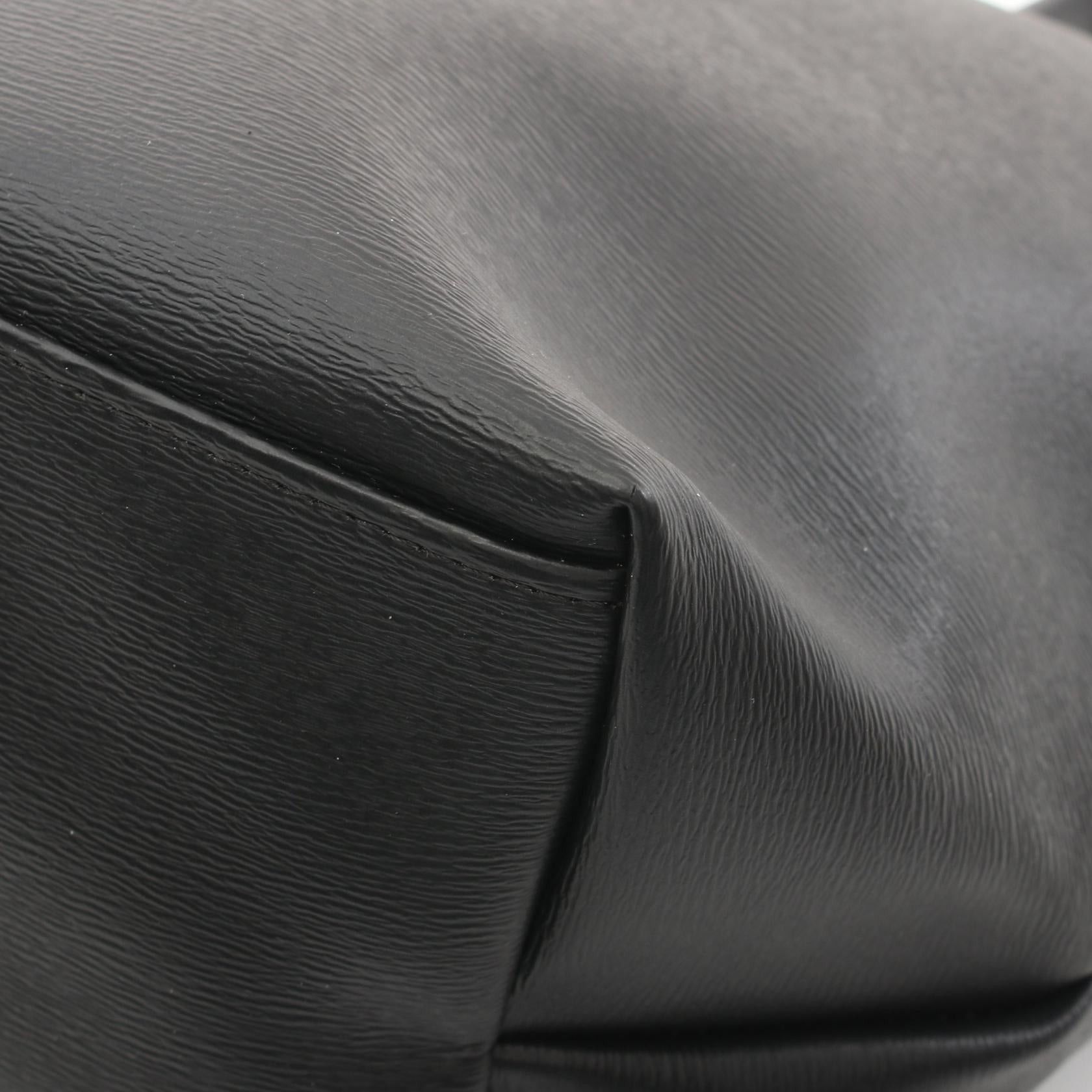 Longchamp Longchamp Le Preage City Handbag Tote Bag Canvas Leather Black Size ONE SIZE - 9 Thumbnail