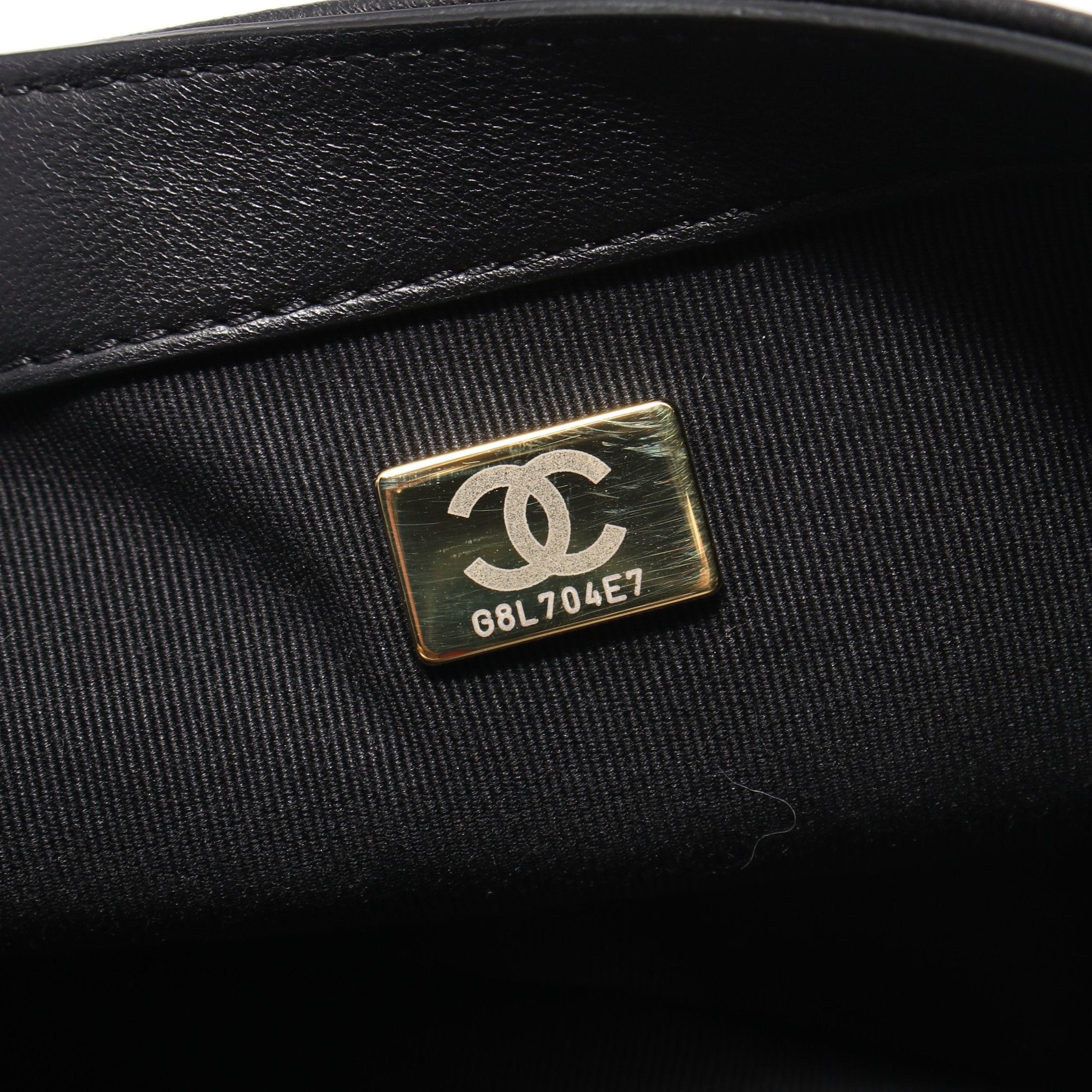 Chanel Chanel Matelasse Chain Shoulder Bag Lambskin Black Gold Hardware Size ONE SIZE - 5 Thumbnail