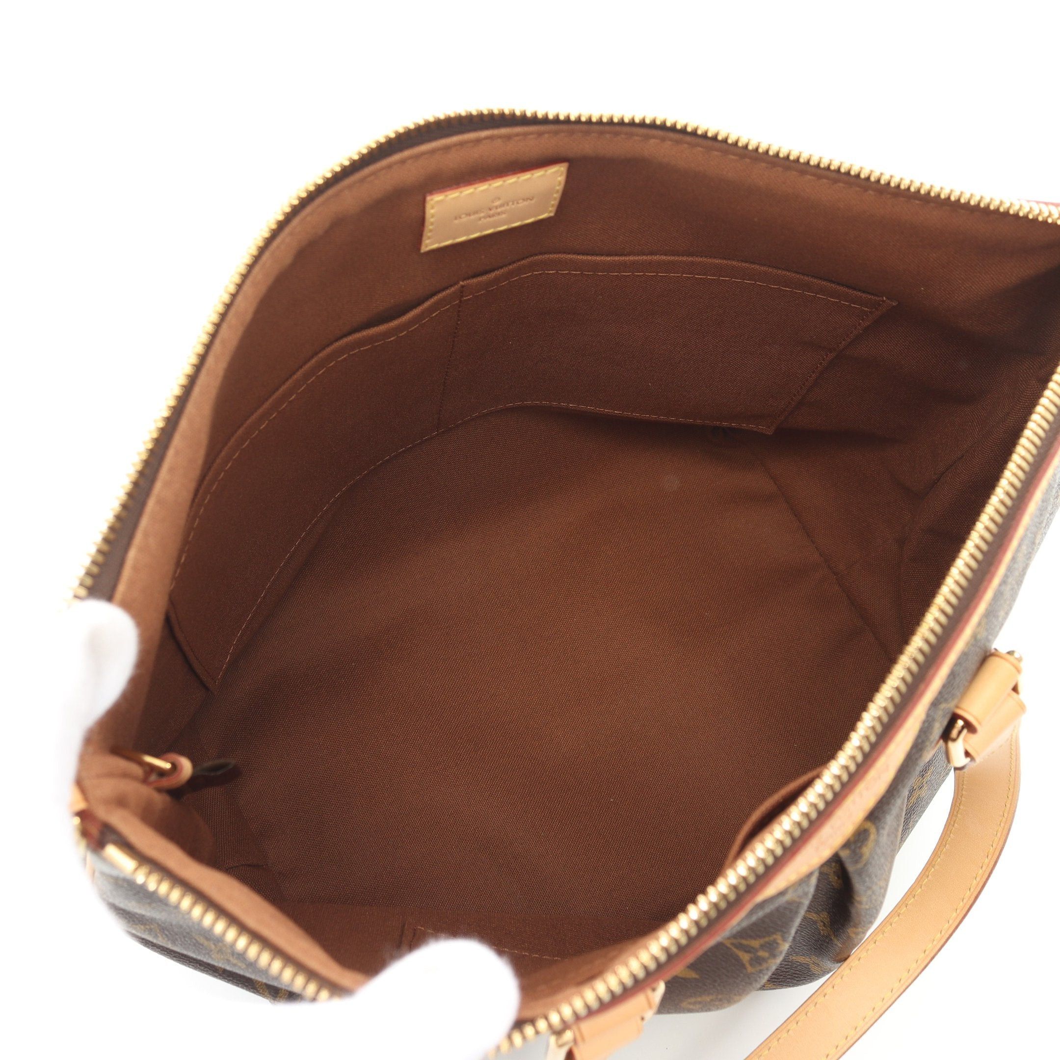 Louis Vuitton Louis Vuitton Palermo Pm Monogram Handbag Leather Brown Size ONE SIZE - 3 Thumbnail