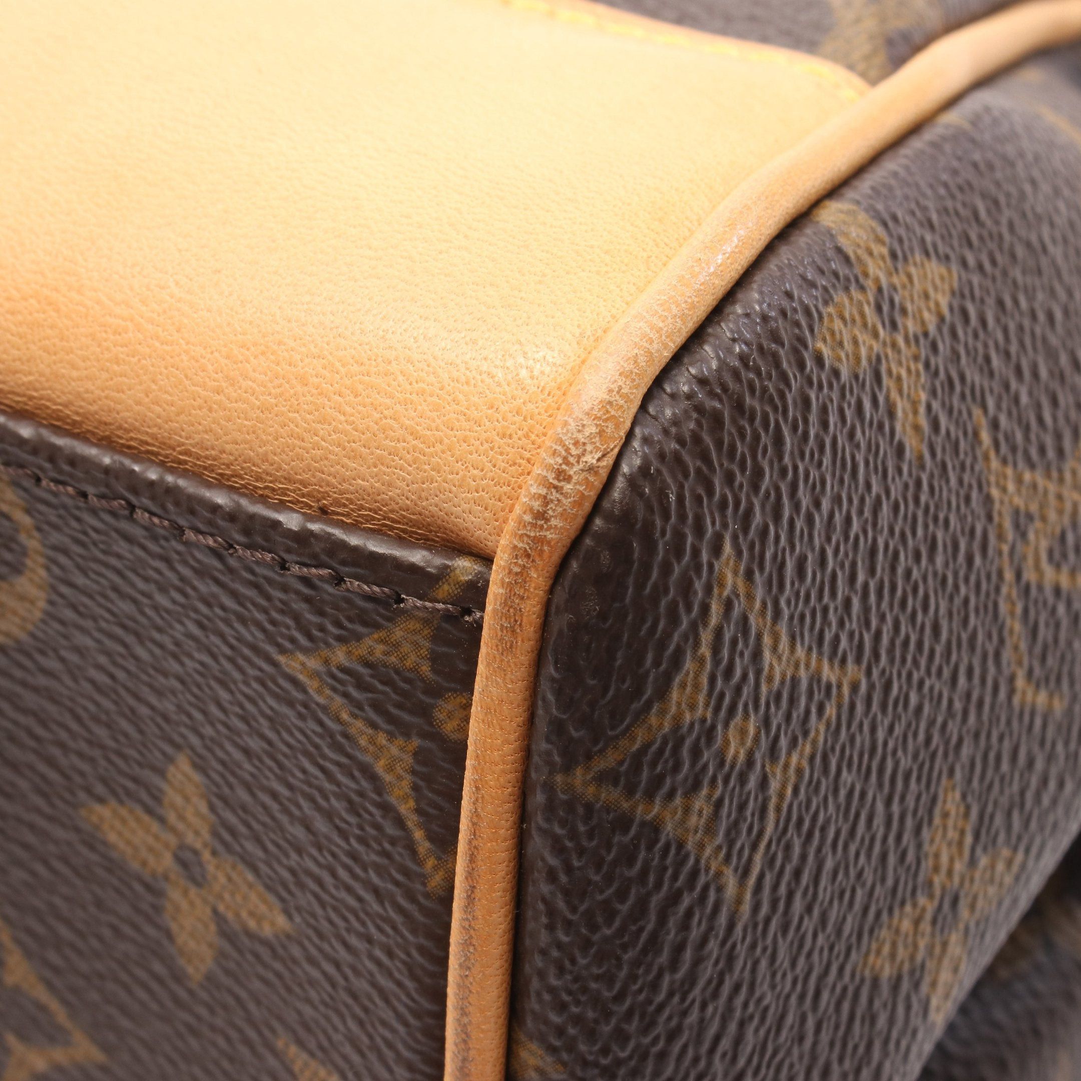 Louis Vuitton Louis Vuitton Beverly Mm Monogram Shoulder Bag Leather Brown Size ONE SIZE - 10 Thumbnail