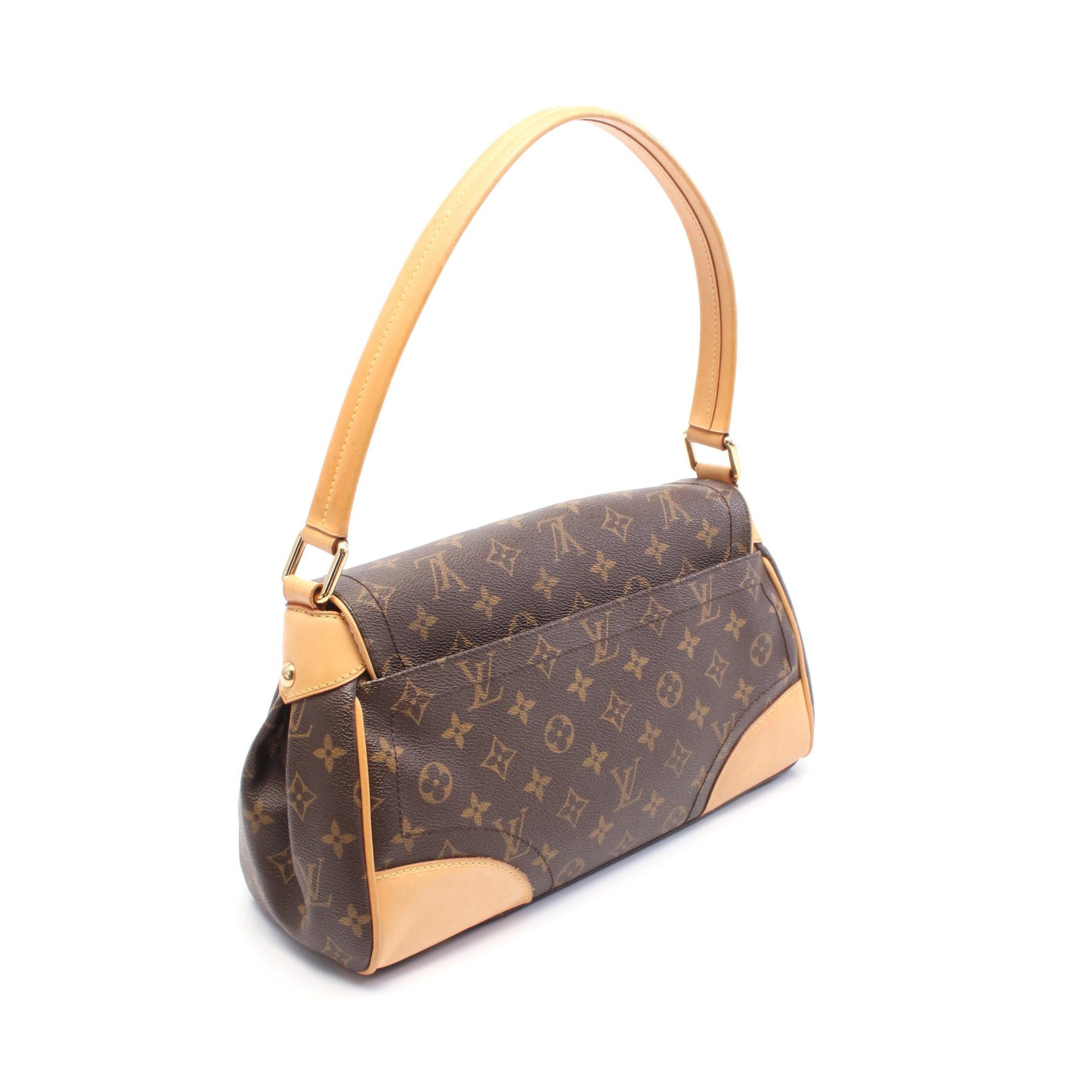 Louis Vuitton Louis Vuitton Beverly Mm Monogram Shoulder Bag Leather Brown Size ONE SIZE - 2 Thumbnail