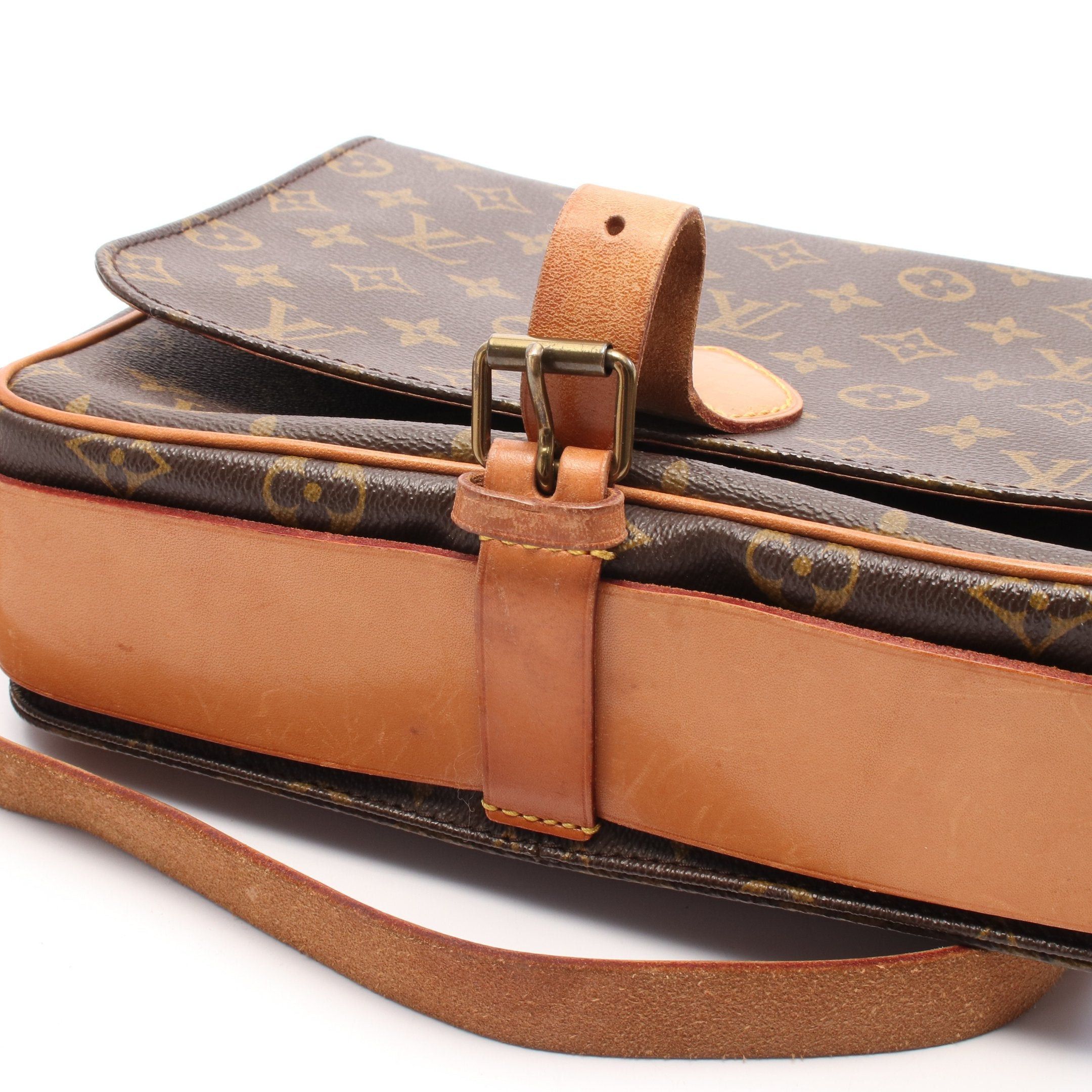 Louis Vuitton Louis Vuitton Cartesier Gm Monogram Shoulder Bag Leather Brown Size ONE SIZE - 9 Thumbnail