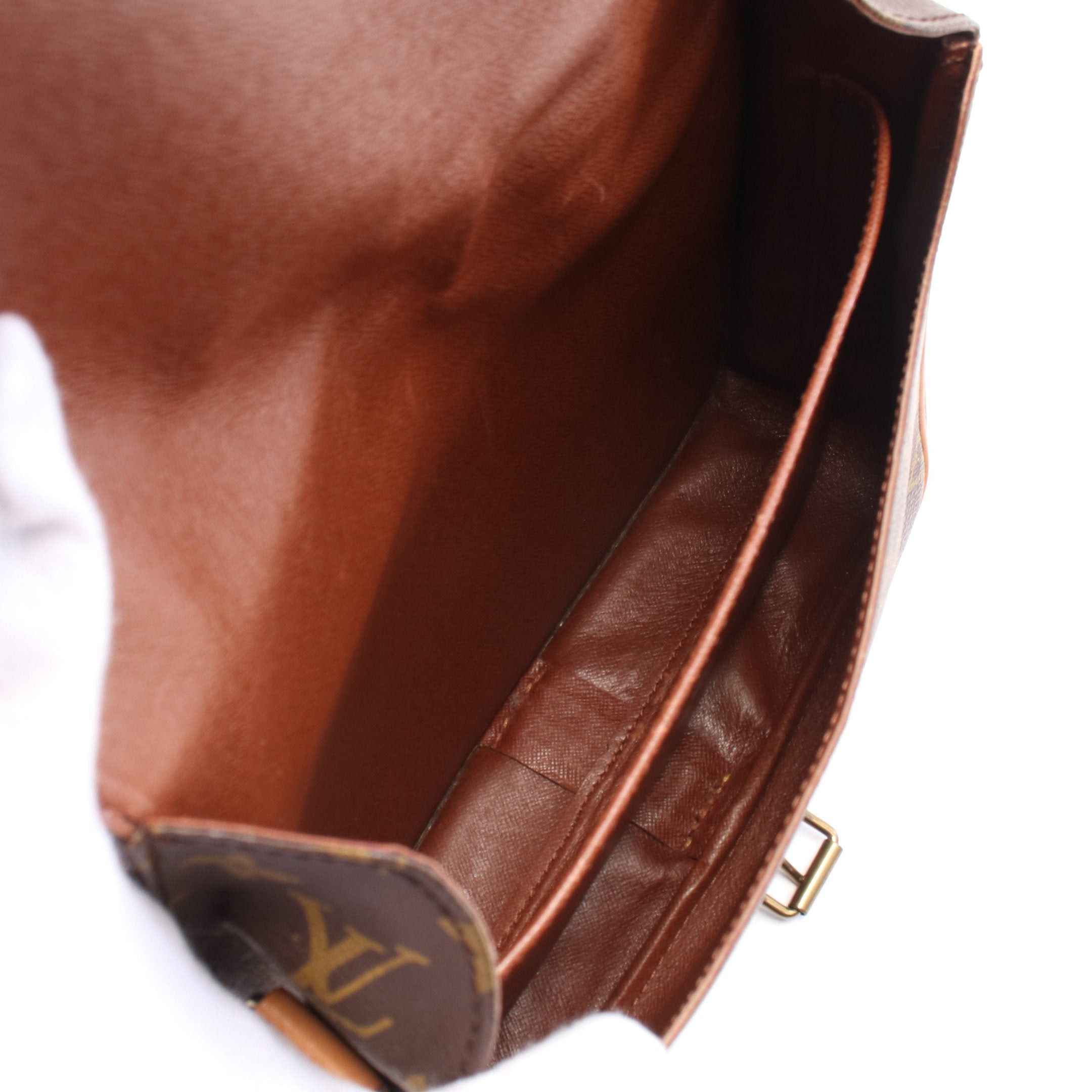 Louis Vuitton Louis Vuitton Cartesier Gm Monogram Shoulder Bag Leather Brown Size ONE SIZE - 3 Thumbnail