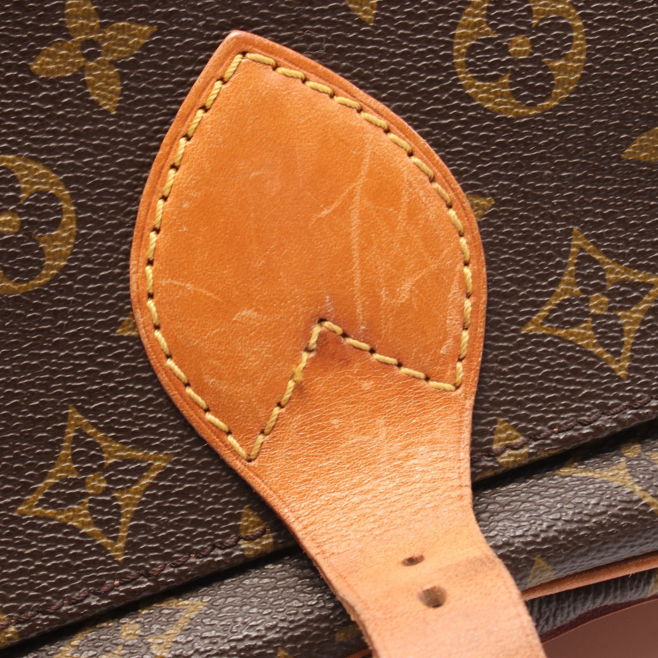 Louis Vuitton Louis Vuitton Cartesier Gm Monogram Shoulder Bag Leather Brown Size ONE SIZE - 8 Thumbnail