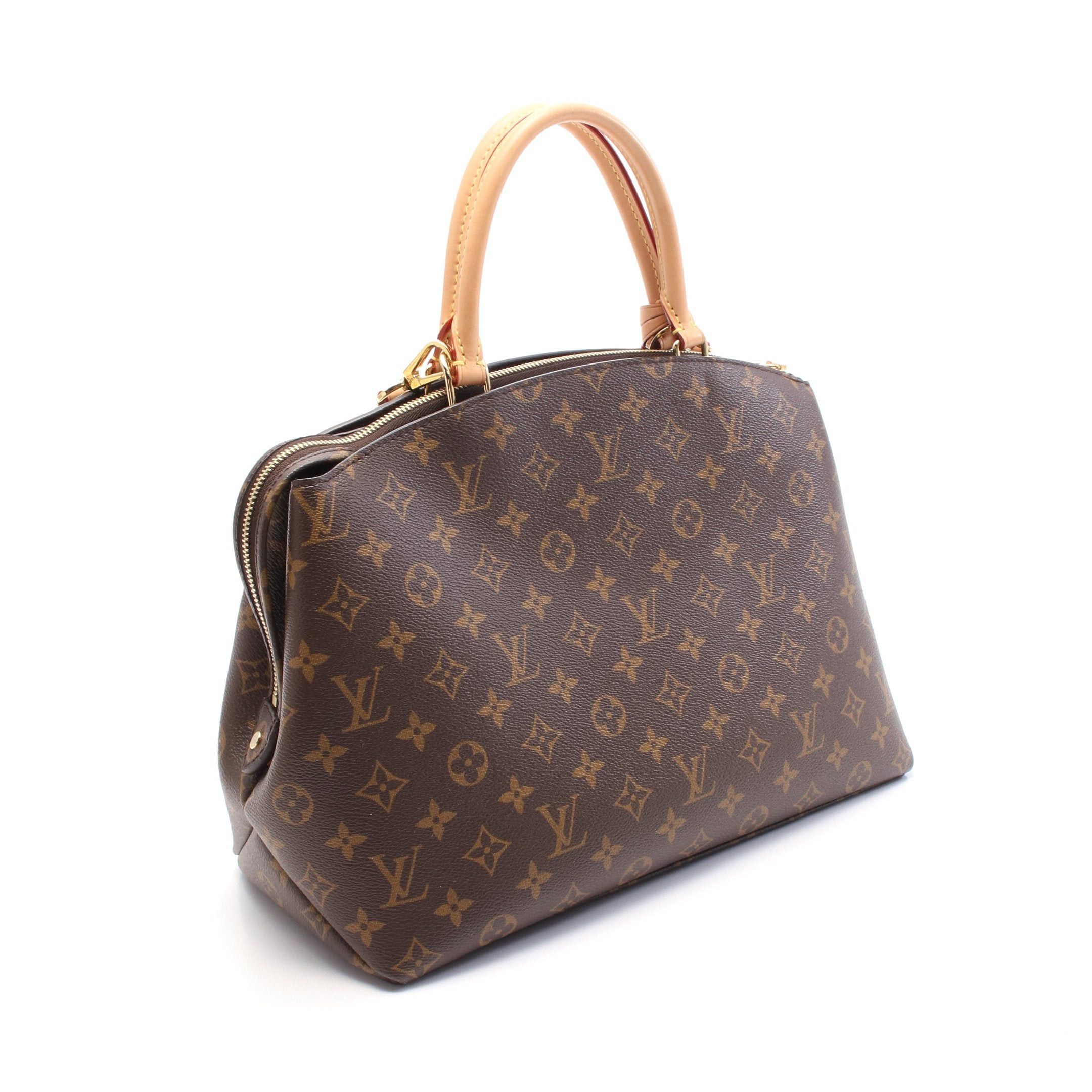 Louis Vuitton Louis Vuitton Petit Palais Mm Monogram Handbag Leather Brown Size ONE SIZE - 2 Thumbnail