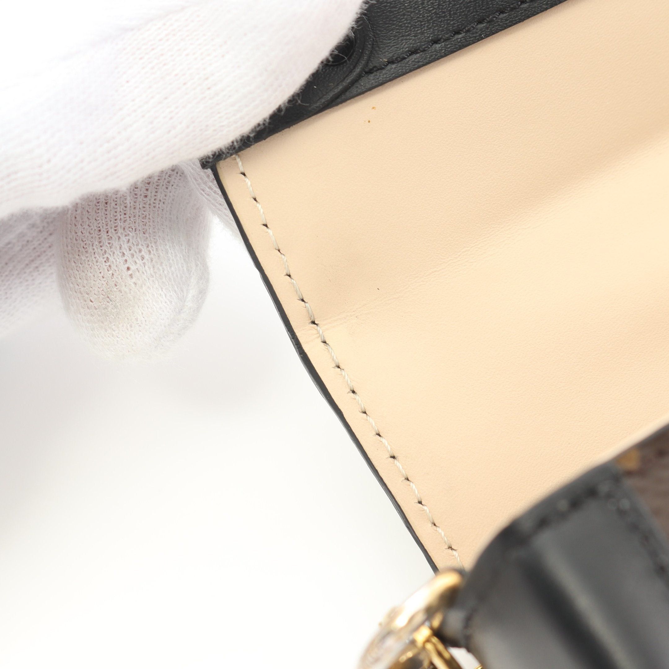 Louis Vuitton Louis Vuitton Essential Trunk Monogram Chain Shoulder Bag Leather Brown Size ONE SIZE - 7 Thumbnail
