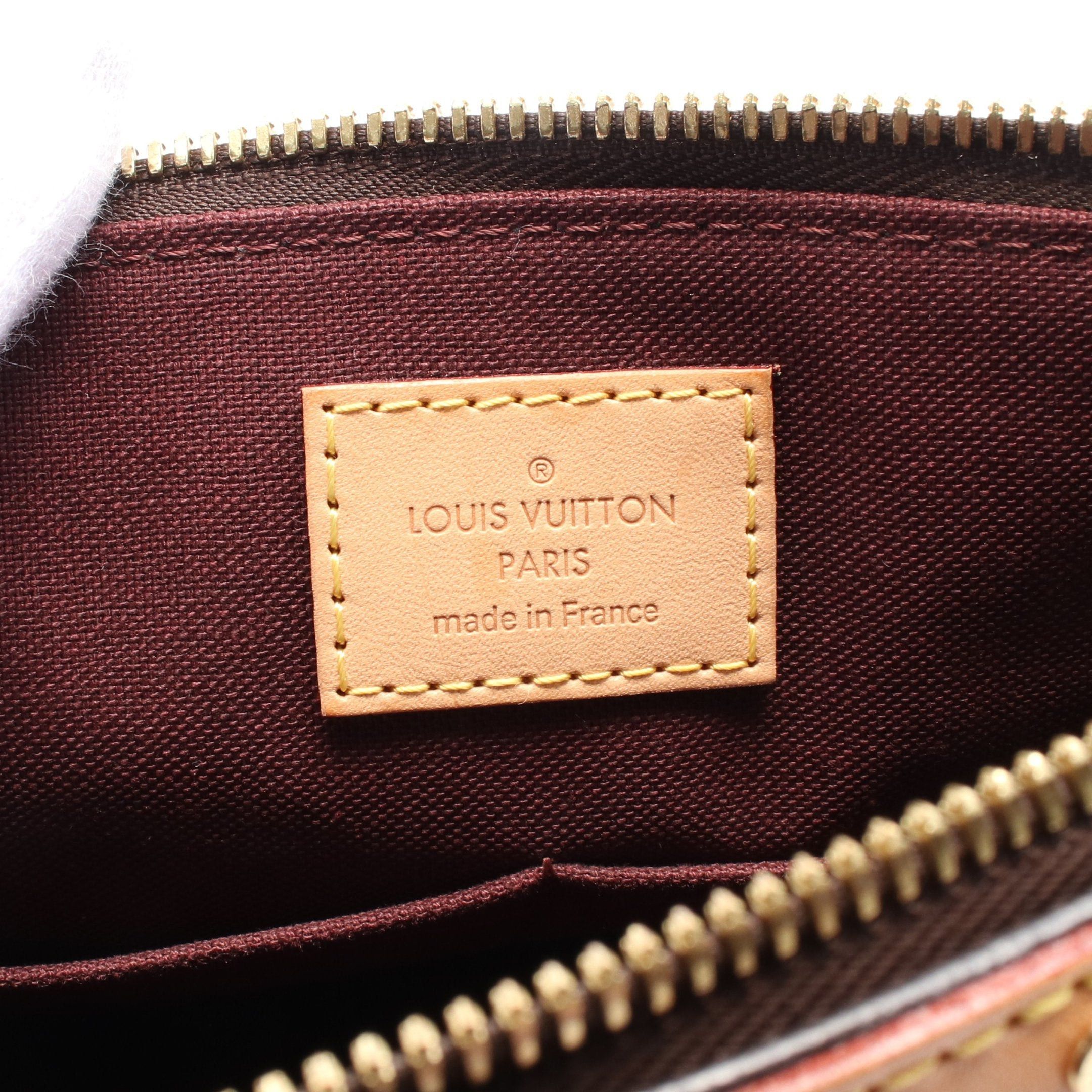 Louis Vuitton Louis Vuitton Turen Pm Monogram Handbag Leather Brown Size ONE SIZE - 4 Thumbnail