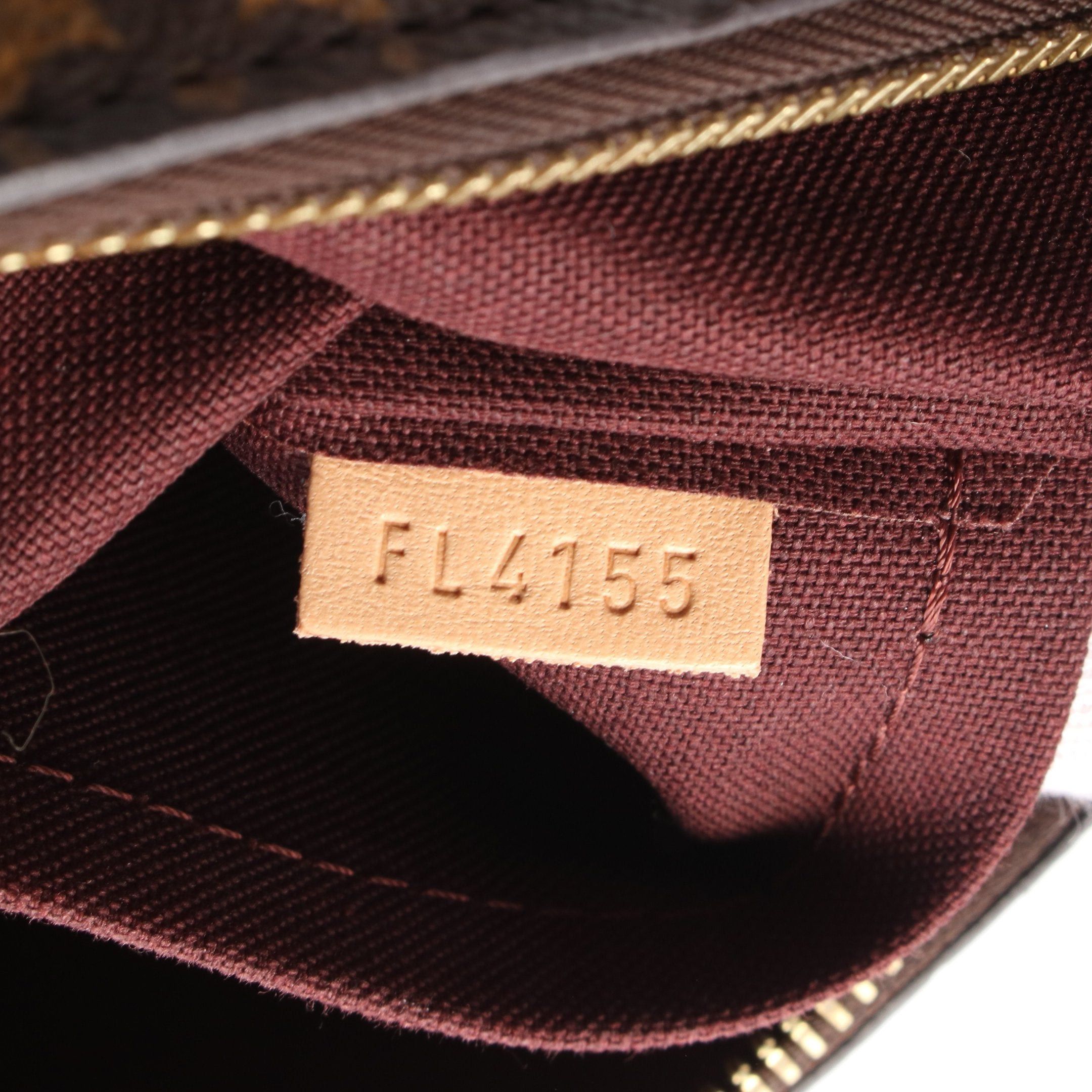 Louis Vuitton Louis Vuitton Turen Pm Monogram Handbag Leather Brown Size ONE SIZE - 5 Thumbnail