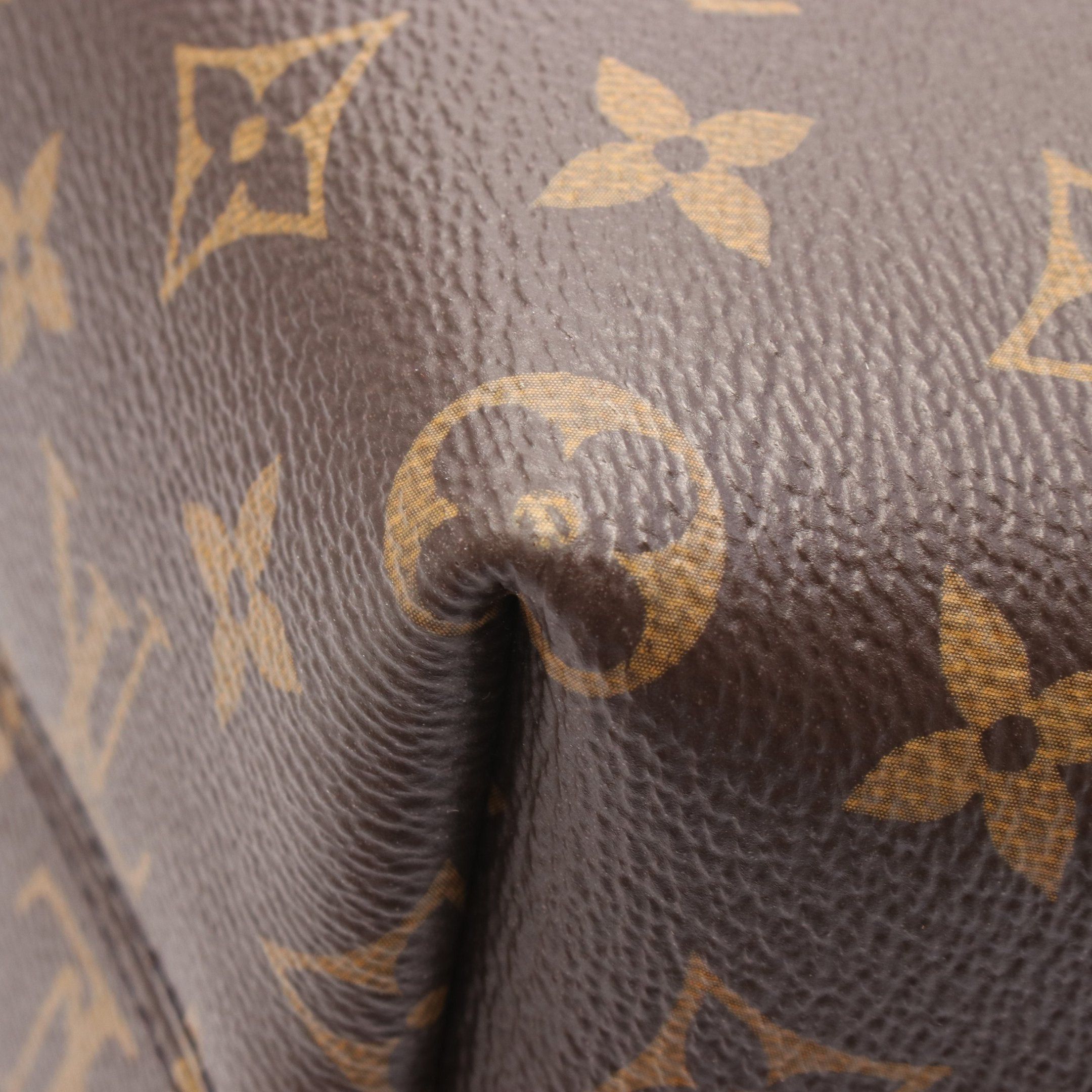 Louis Vuitton Louis Vuitton Turen Pm Monogram Handbag Leather Brown Size ONE SIZE - 7 Thumbnail