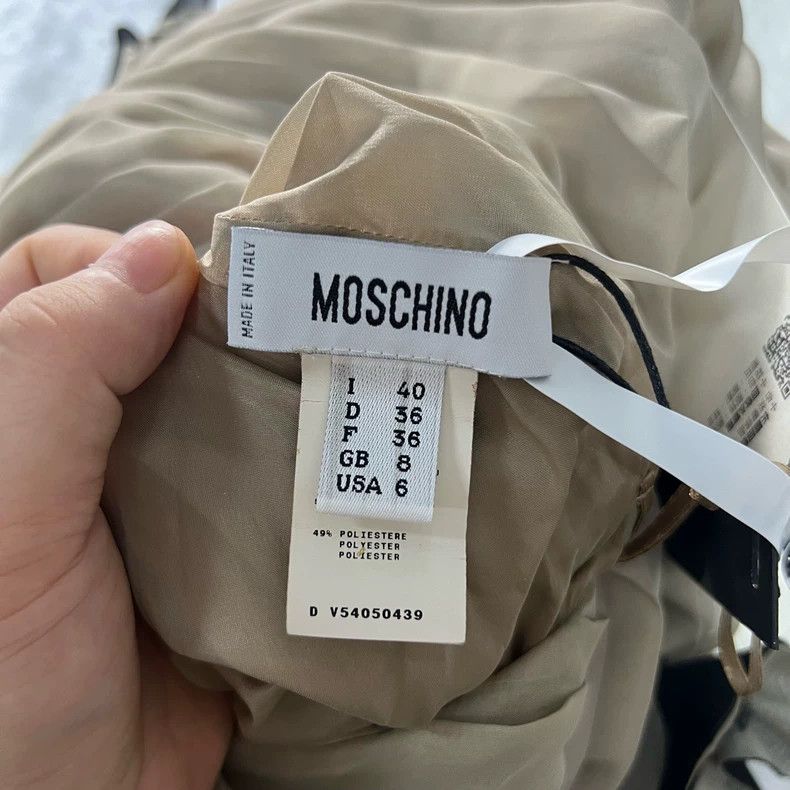 Moschino Moschino Pleated Tank Dress Size 40 Size US M / EU 48-50 / 2 - 2 Thumbnail