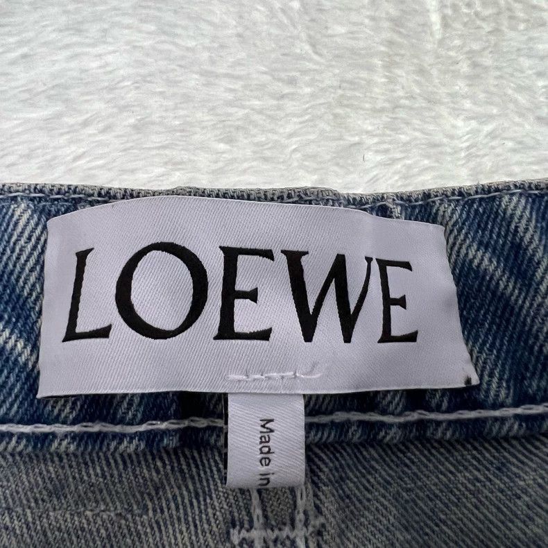 Loewe LOEWE Light Blue Denim Pants Size 36 Size US 36 / EU 52 - 4 Thumbnail