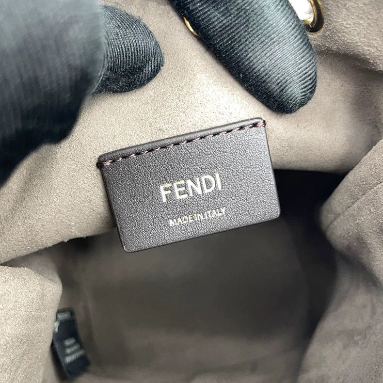 Fendi Fendi Mini Drawstring Bucket Bag Collaboration Size ONE SIZE - 6 Thumbnail
