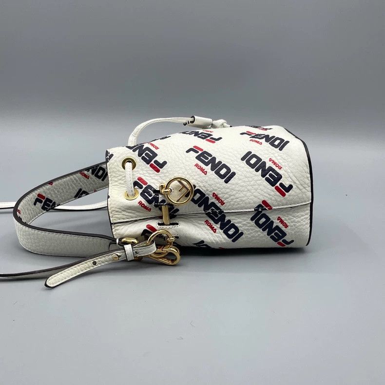 Fendi Fendi Mini Drawstring Bucket Bag Collaboration Size ONE SIZE - 4 Thumbnail